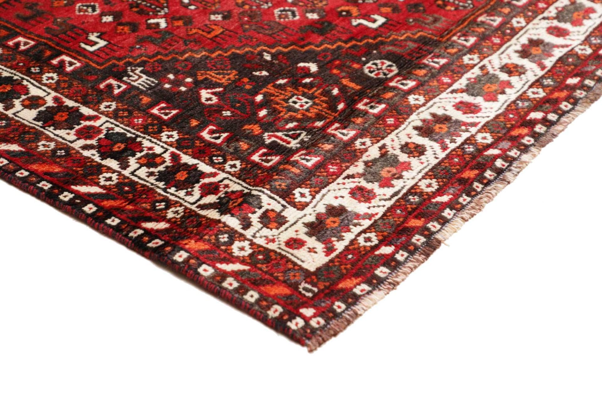 Handgeknüpfter Shiraz Perserteppich, 228 × 300 cm, Wolle