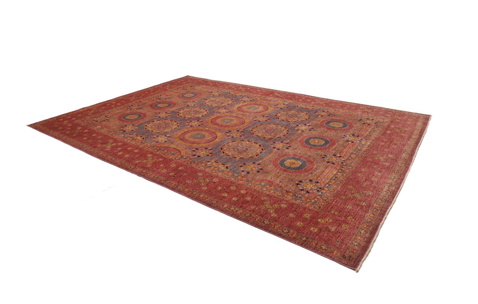 Mamluk Orientteppich 278 × 372 cm aus Wolle, handgeknüpft