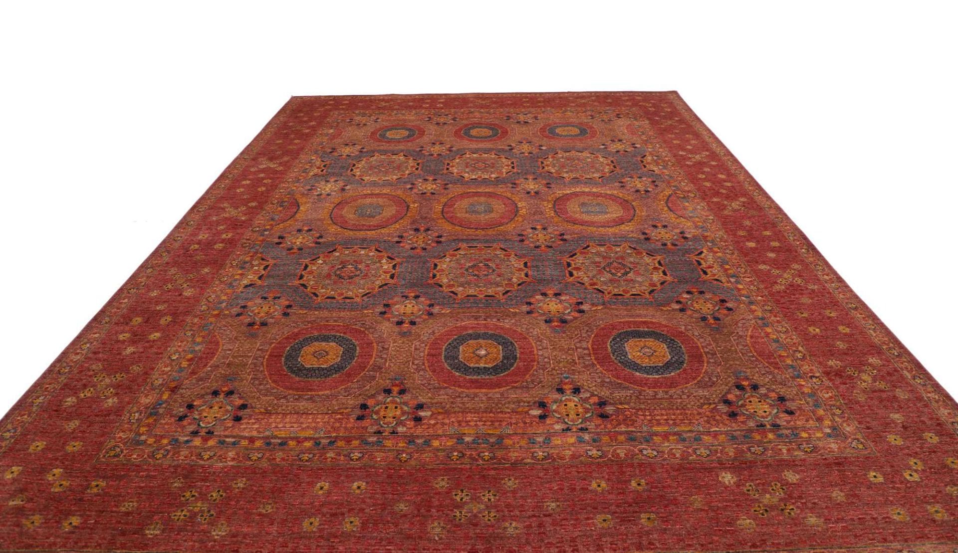 Mamluk Orientteppich 278 × 372 cm aus Wolle, handgeknüpft