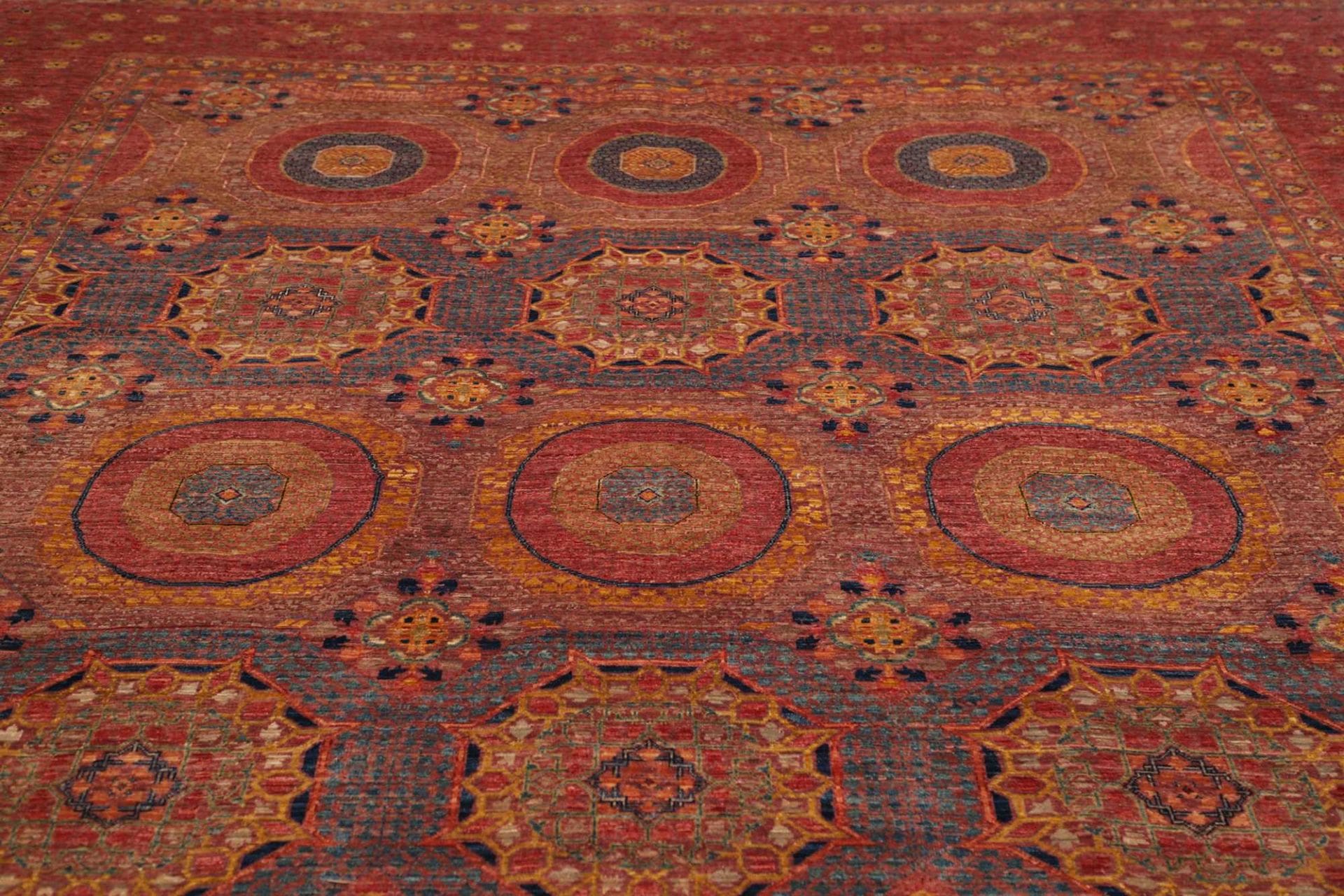 Mamluk Orientteppich 278 × 372 cm aus Wolle, handgeknüpft