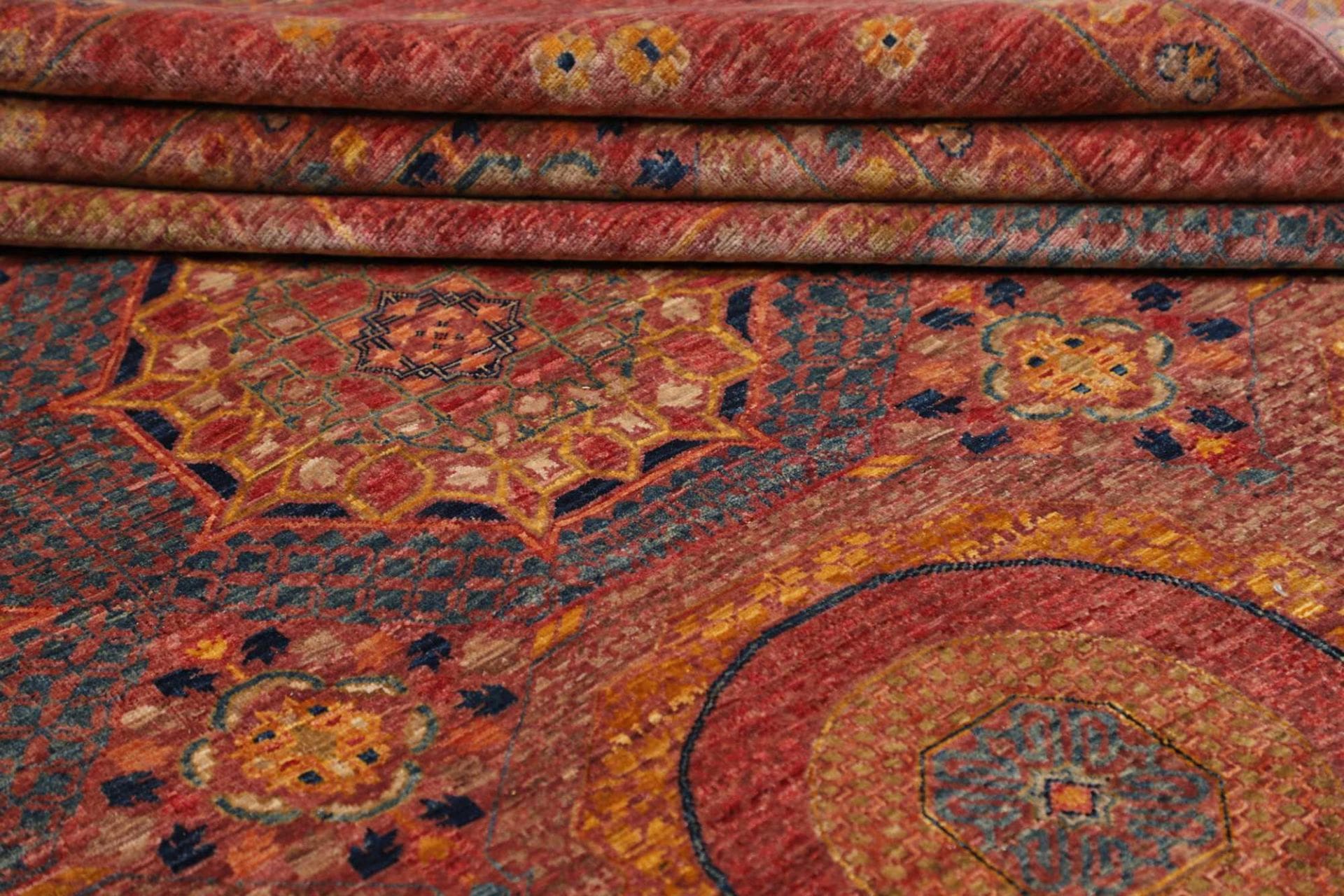 Mamluk Orientteppich 278 × 372 cm aus Wolle, handgeknüpft