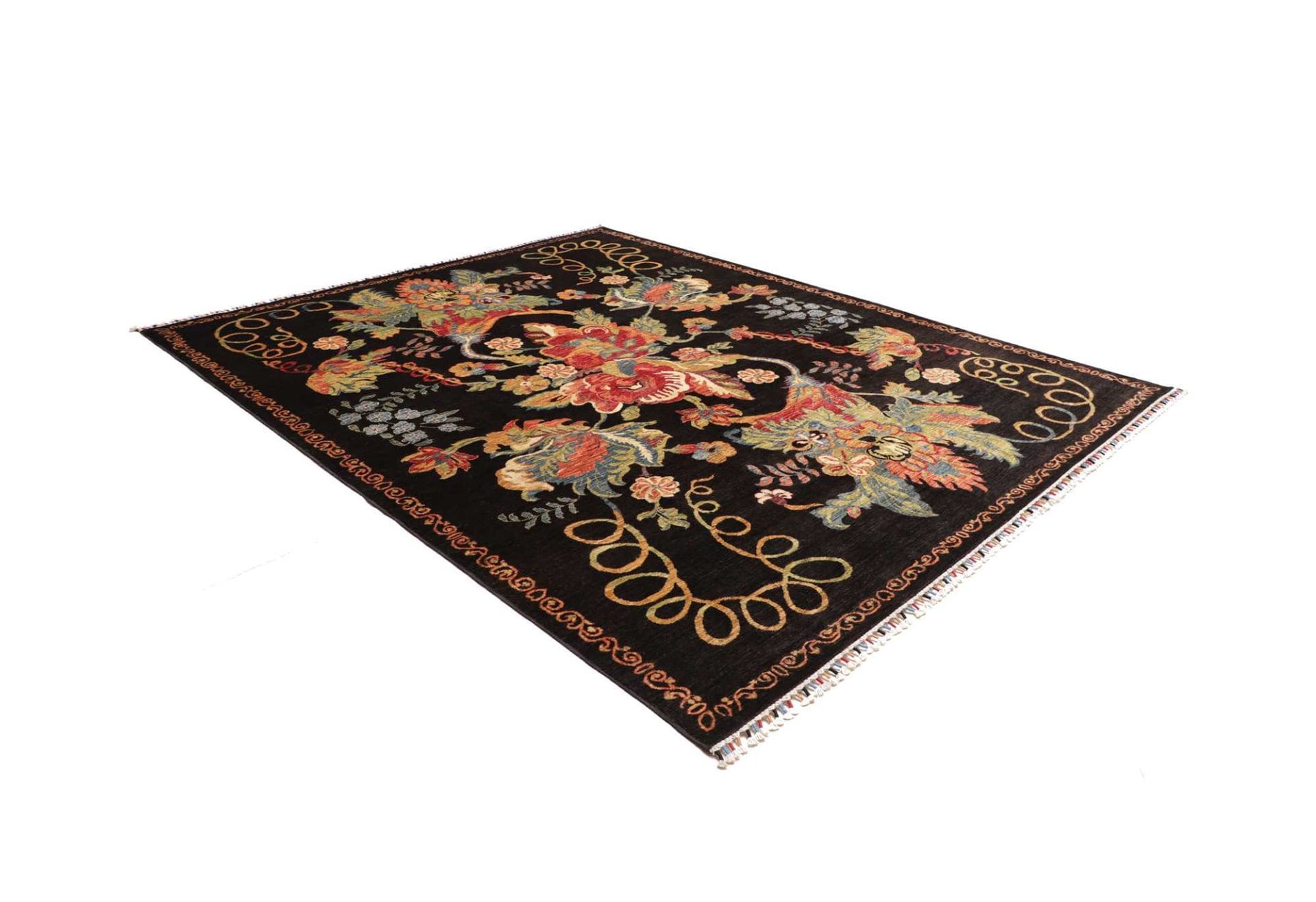 Ziegler Orientteppich 252 × 280 cm aus Wolle, handgeknüpft