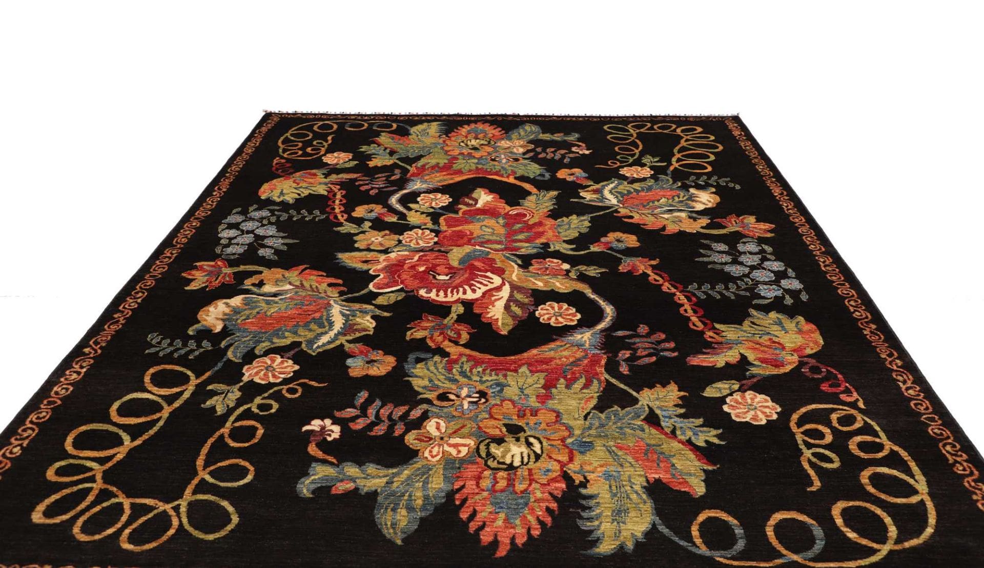 Ziegler Orientteppich 252 × 280 cm aus Wolle, handgeknüpft