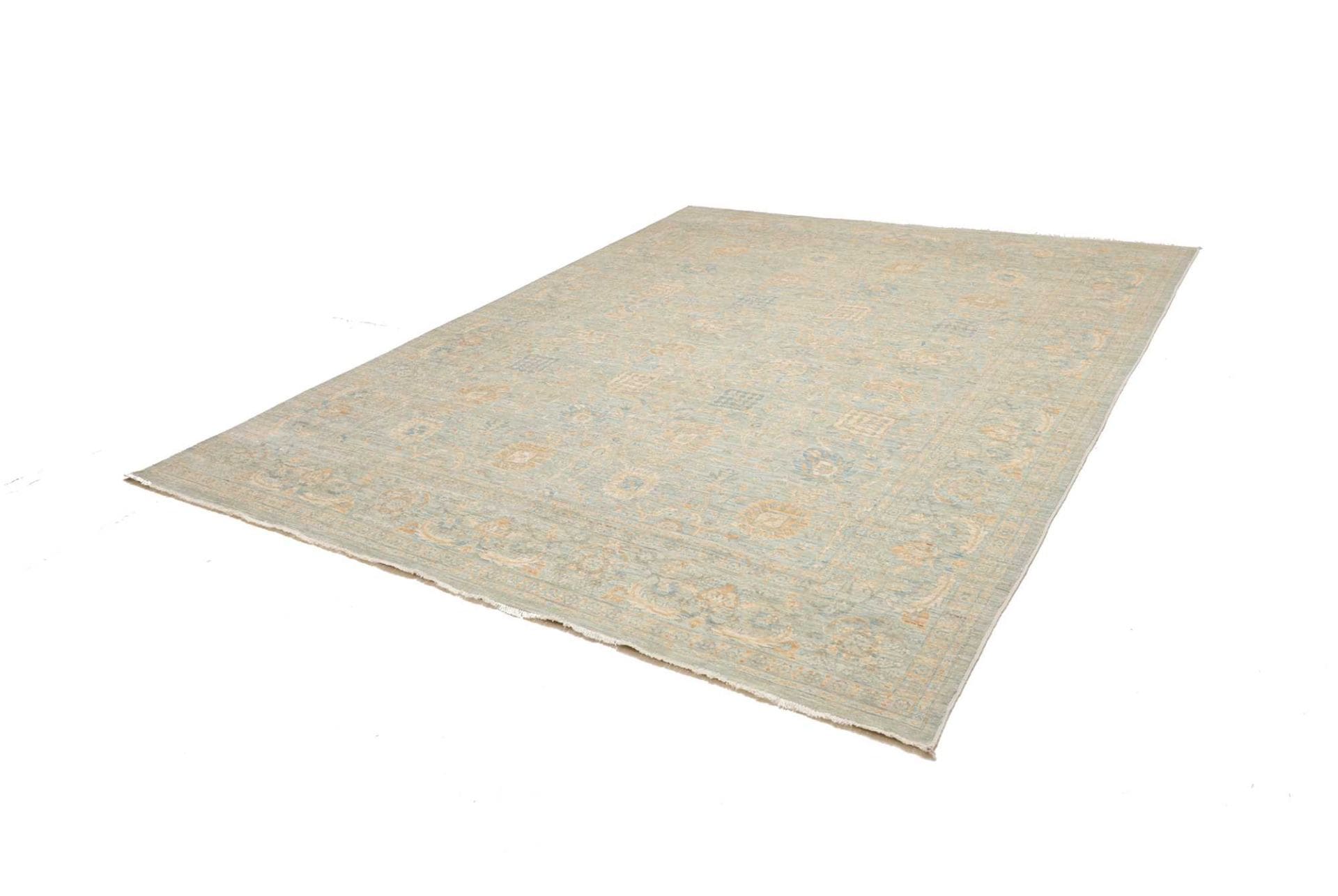 Ziegler Orientteppich 246 × 299 cm aus Wolle, handgeknüpft