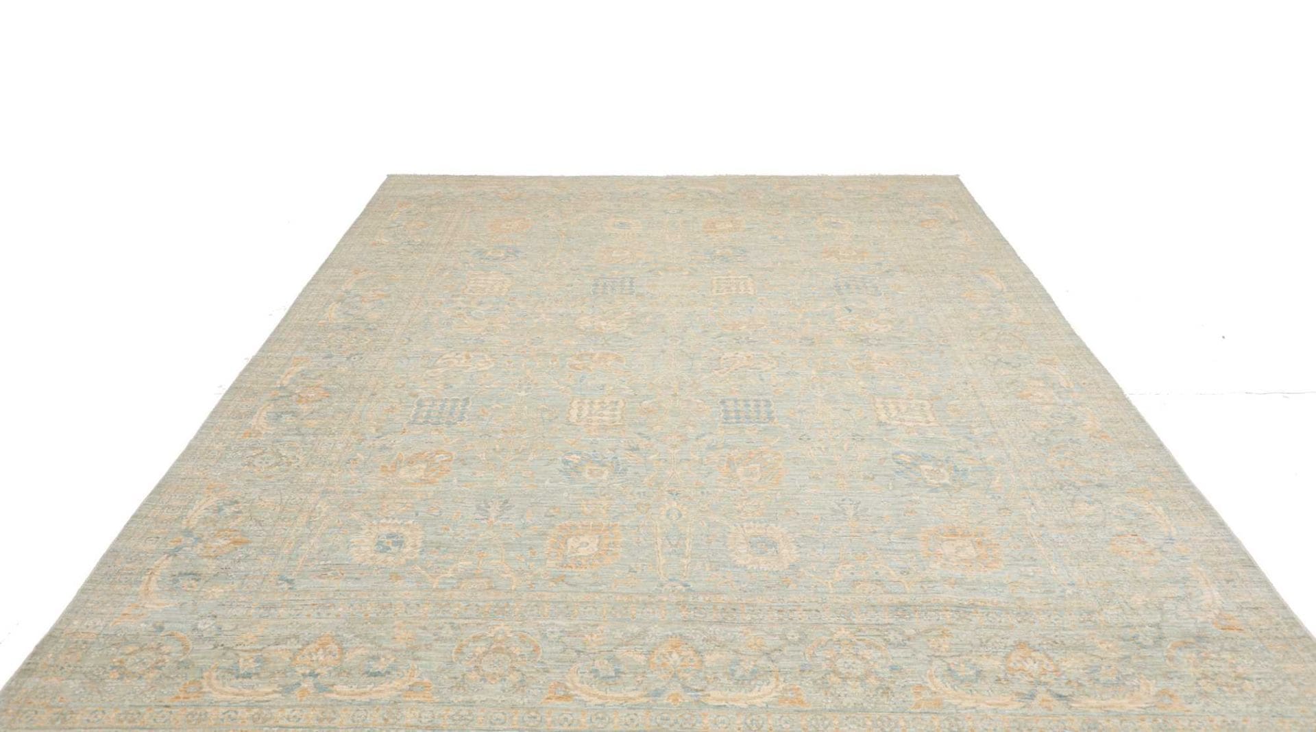 Ziegler Orientteppich 246 × 299 cm aus Wolle, handgeknüpft
