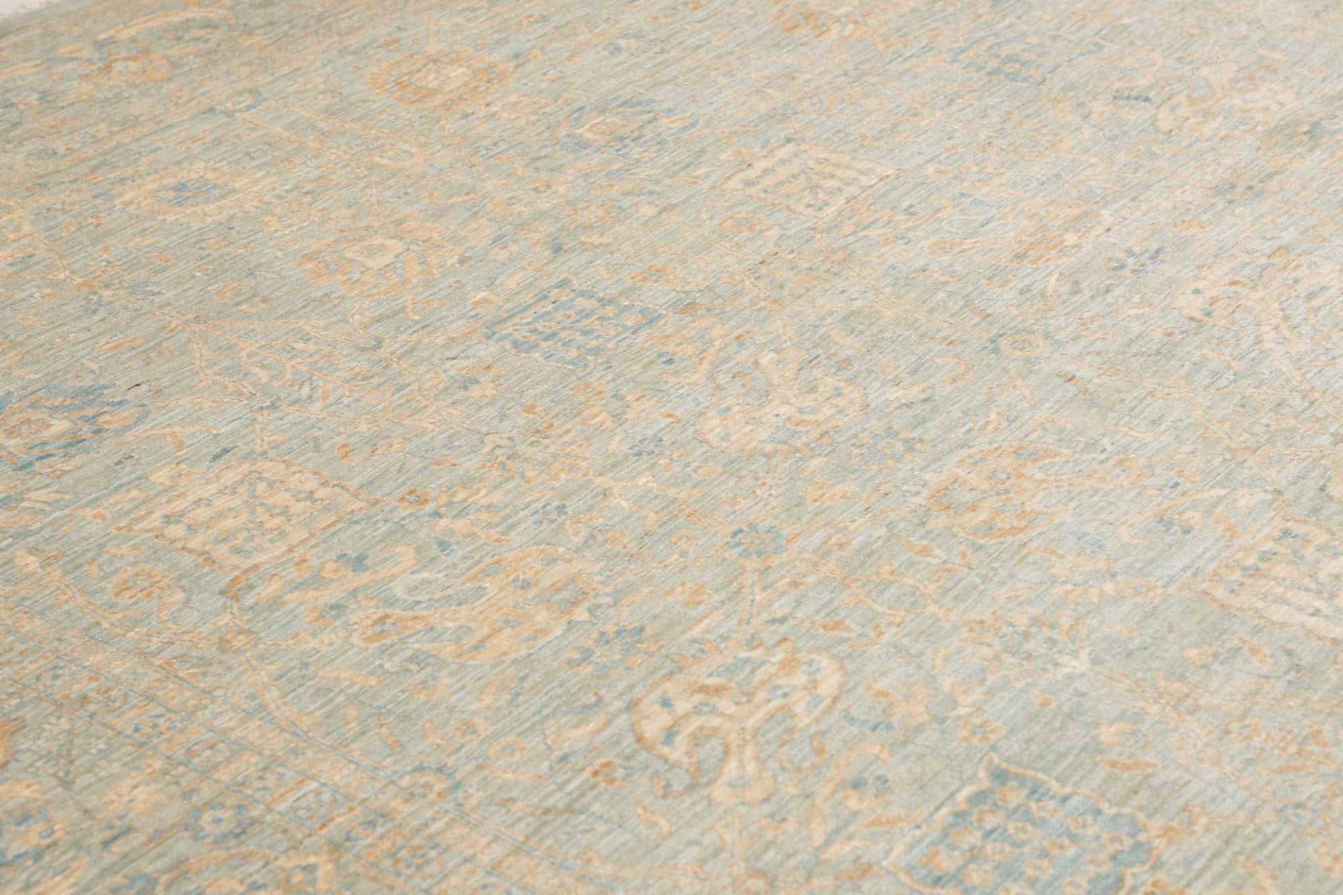 Ziegler Orientteppich 246 × 299 cm aus Wolle, handgeknüpft