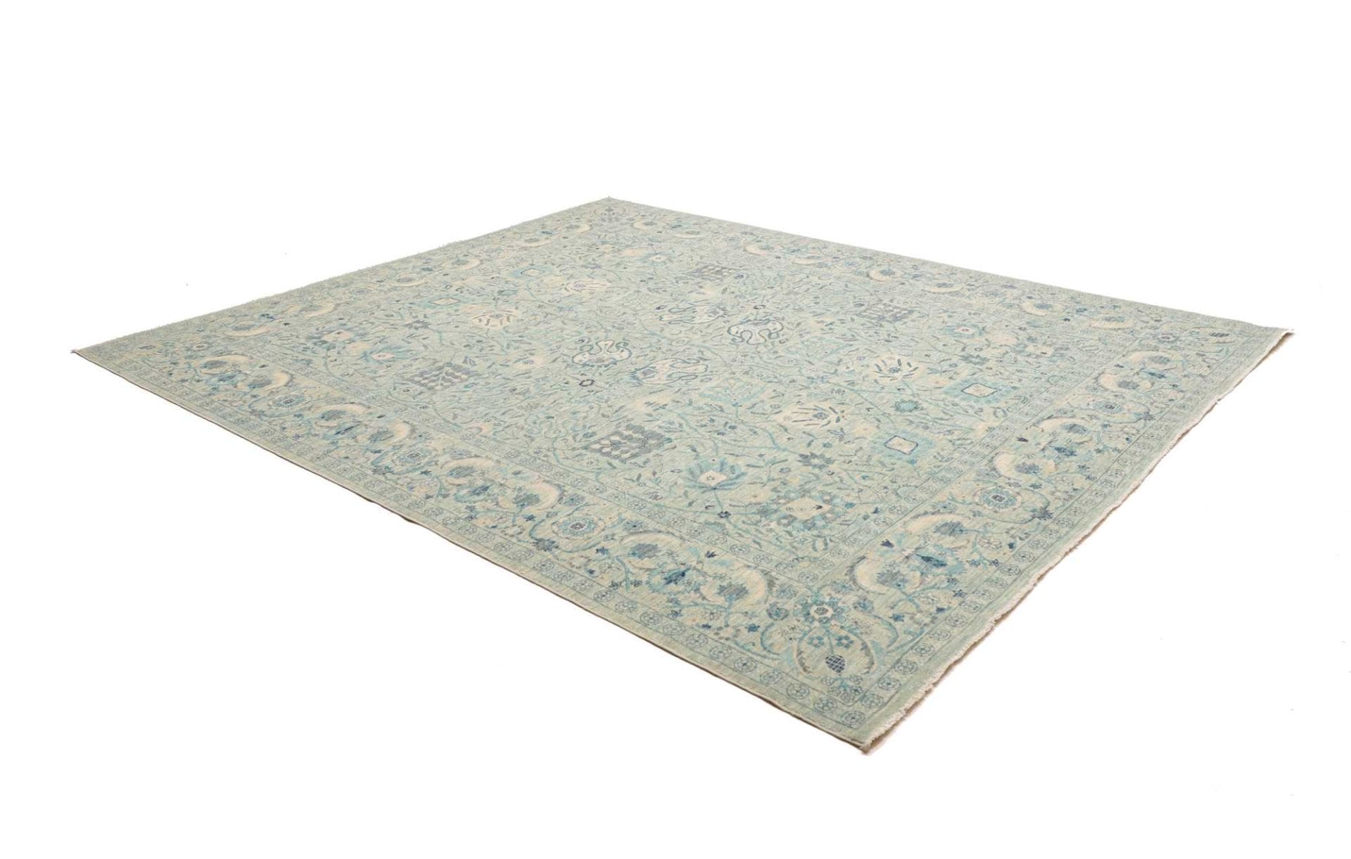 orientteppich-samarkand-250-x-293-cm-handgeknupft-schurwolle-2 Handgeknüpfter Samarkand Orientteppich, 250 × 293 cm, Wolle