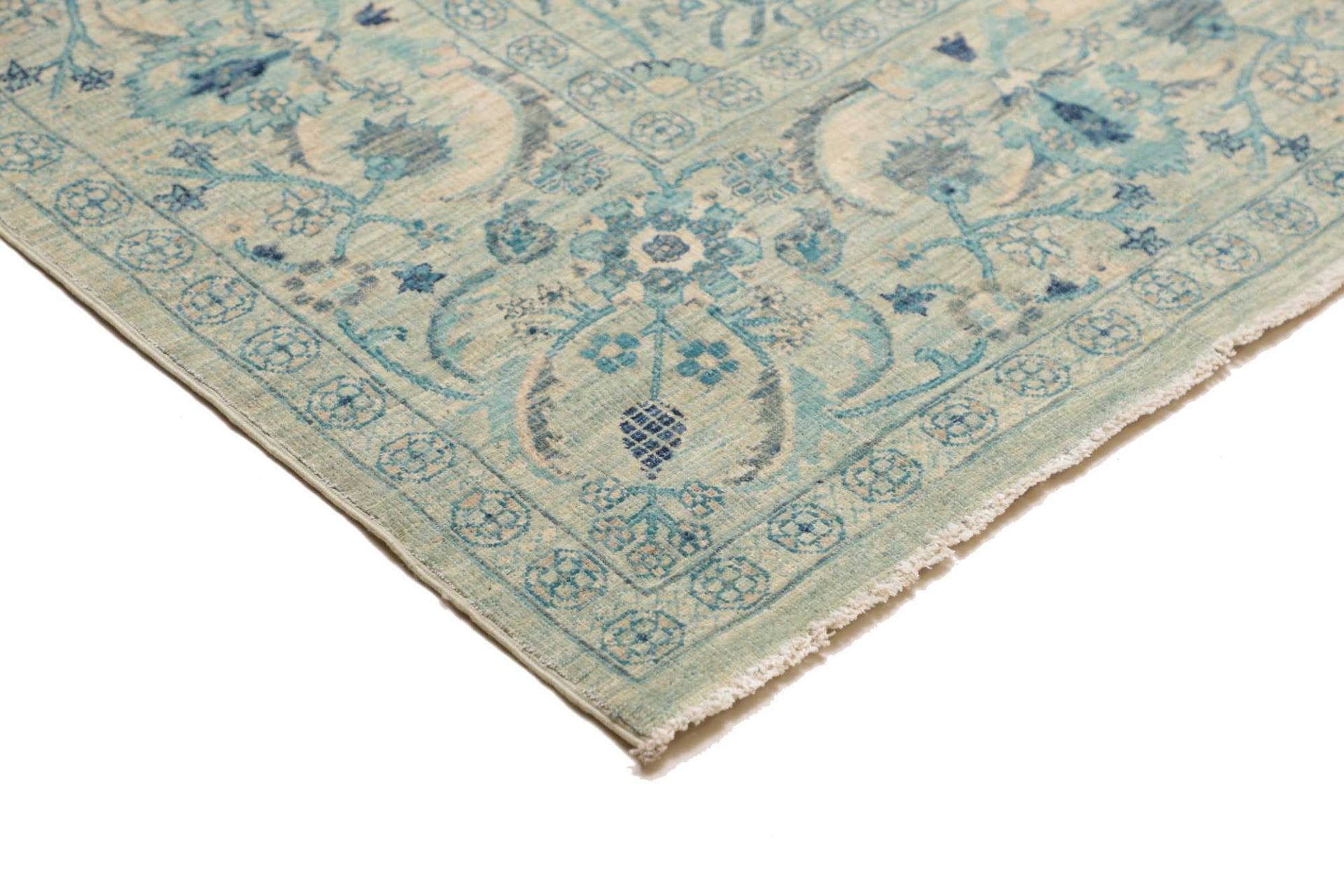 orientteppich-samarkand-250-x-293-cm-handgeknupft-schurwolle-4 Handgeknüpfter Samarkand Orientteppich, 250 × 293 cm, Wolle