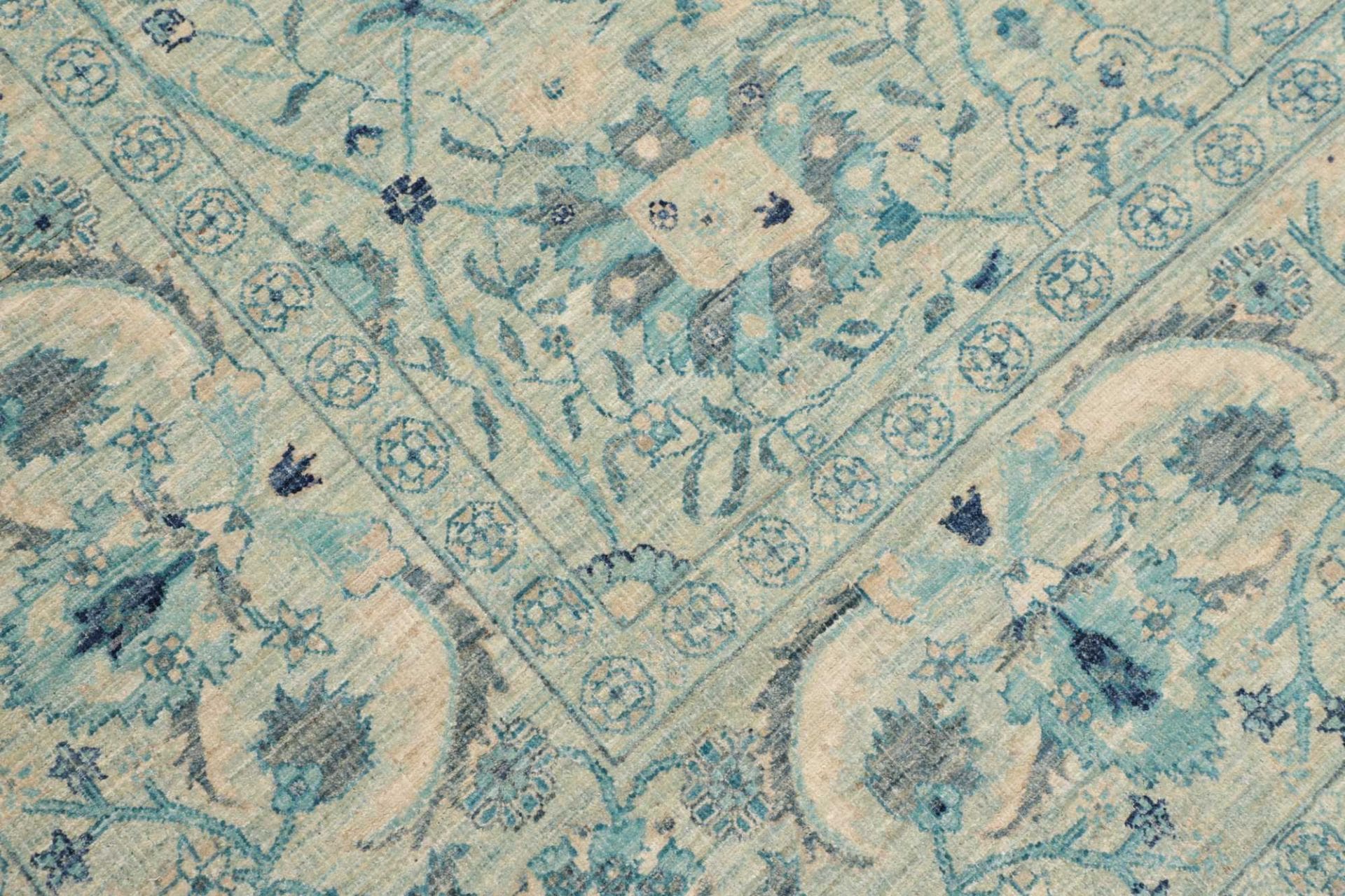 orientteppich-samarkand-250-x-293-cm-handgeknupft-schurwolle-5 Handgeknüpfter Samarkand Orientteppich, 250 × 293 cm, Wolle
