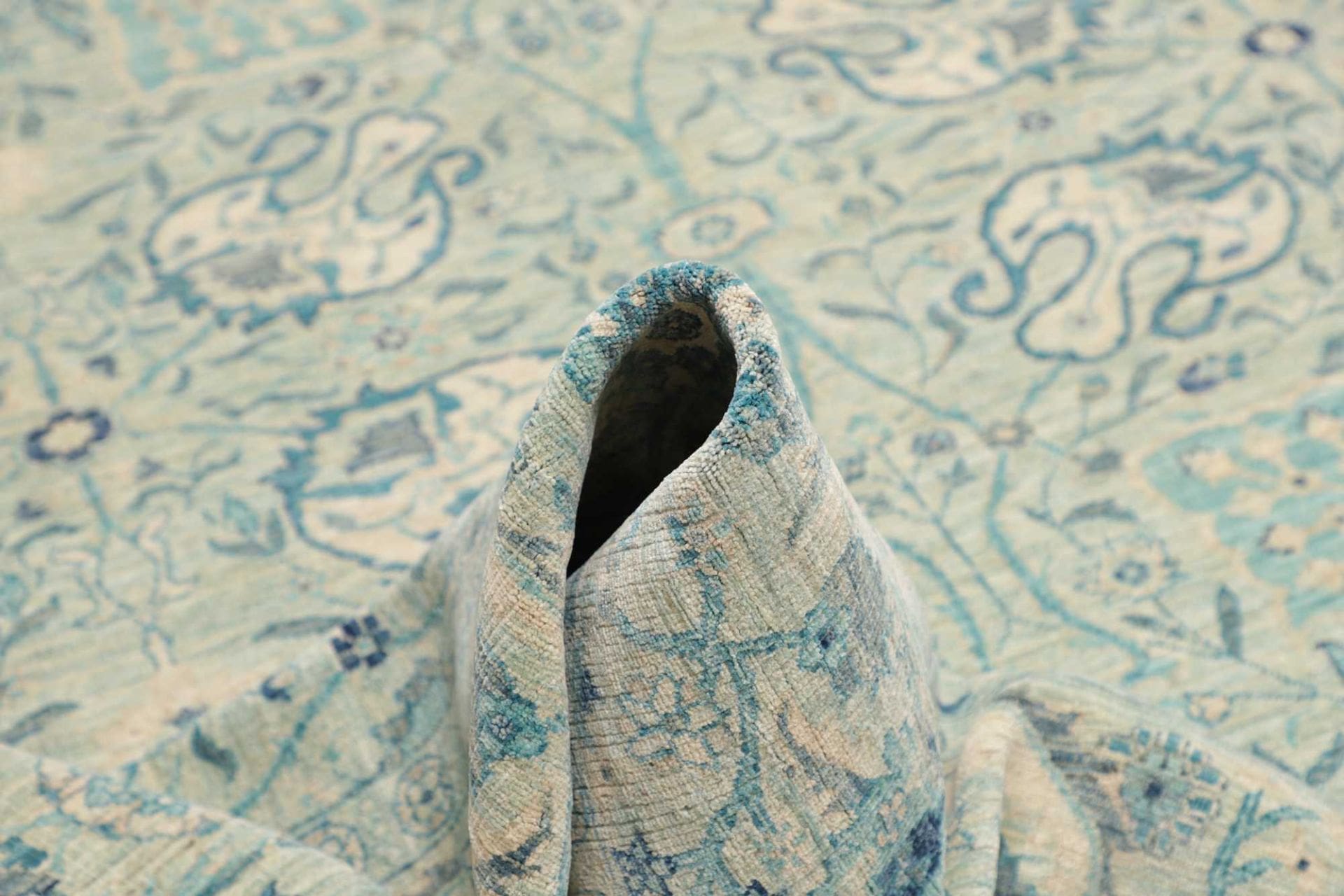 orientteppich-samarkand-250-x-293-cm-handgeknupft-schurwolle-8 Handgeknüpfter Samarkand Orientteppich, 250 × 293 cm, Wolle