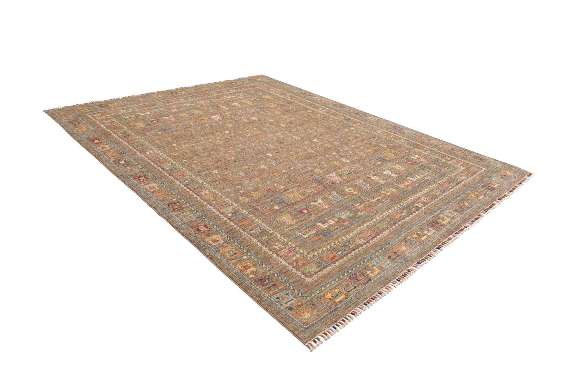 Handgeknüpfter Samarkand Orientteppich 245 × 300 cm
