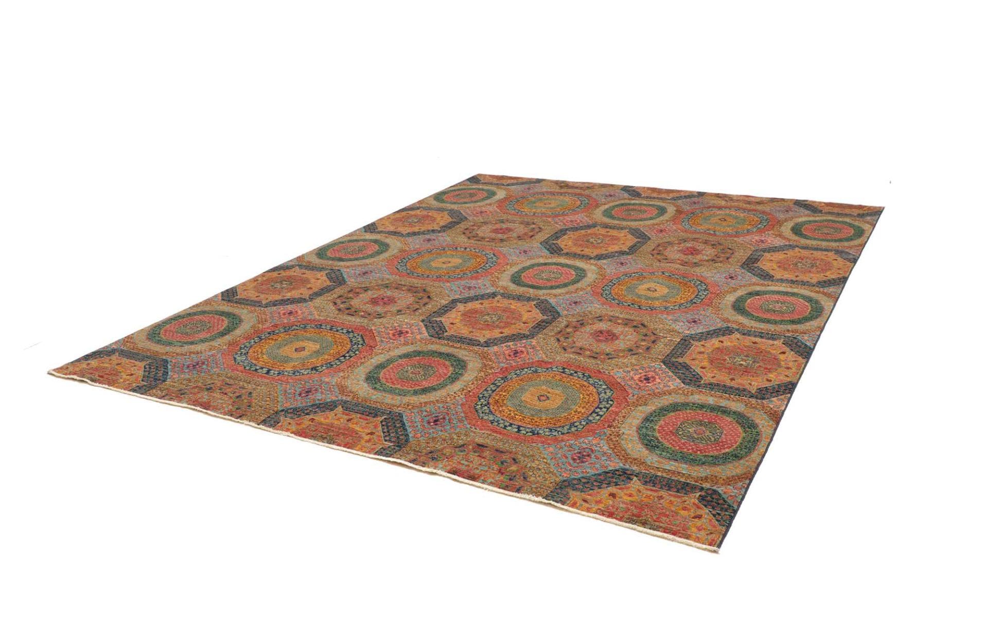 mamluk-orientteppich-252-x-304-cm-aus-schurwolle-handgeknupft-1 Mamluk Orientteppich aus Pakistan, 252 × 304 cm