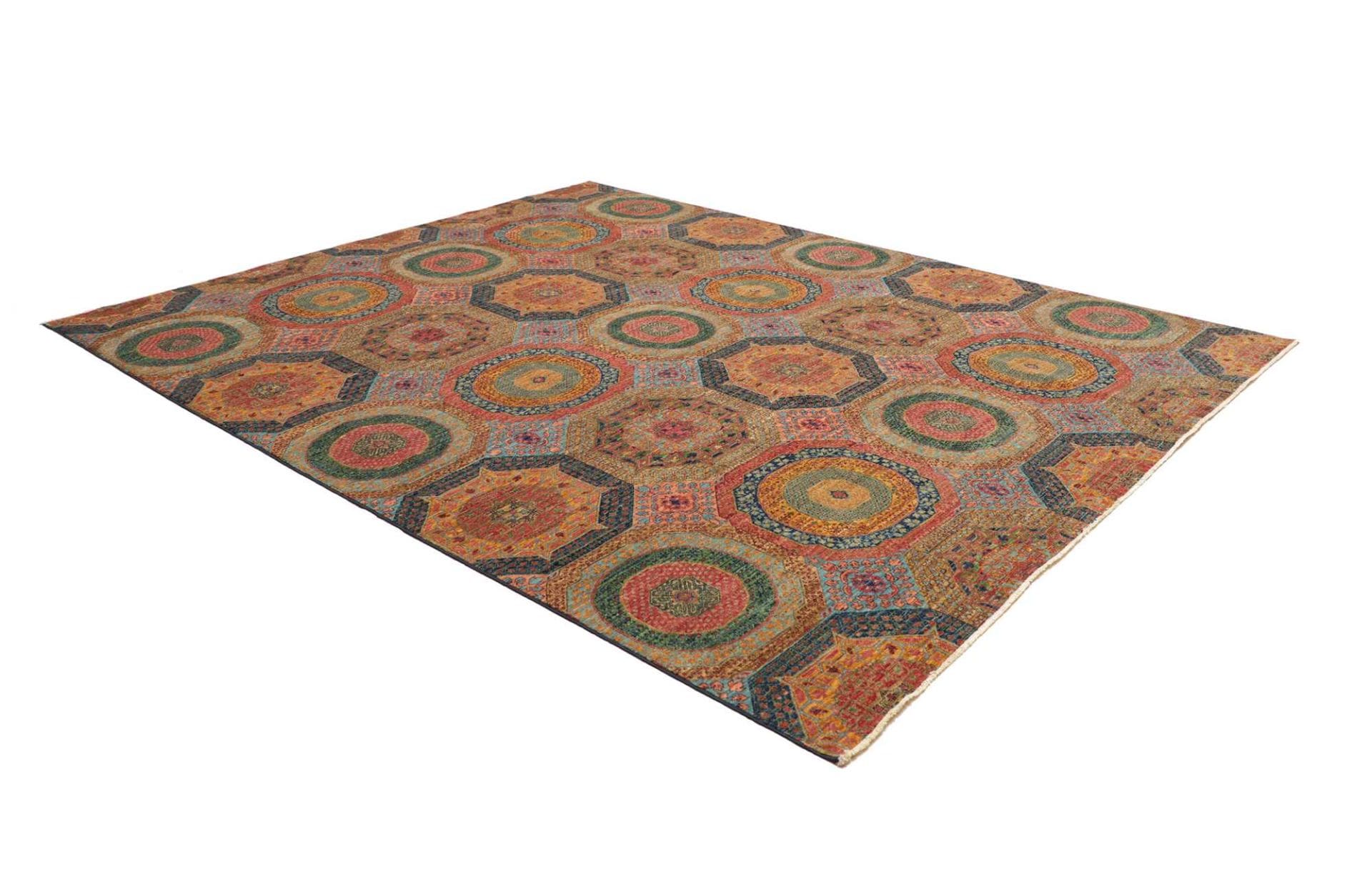mamluk-orientteppich-252-x-304-cm-aus-schurwolle-handgeknupft-2 Mamluk Orientteppich aus Pakistan, 252 × 304 cm