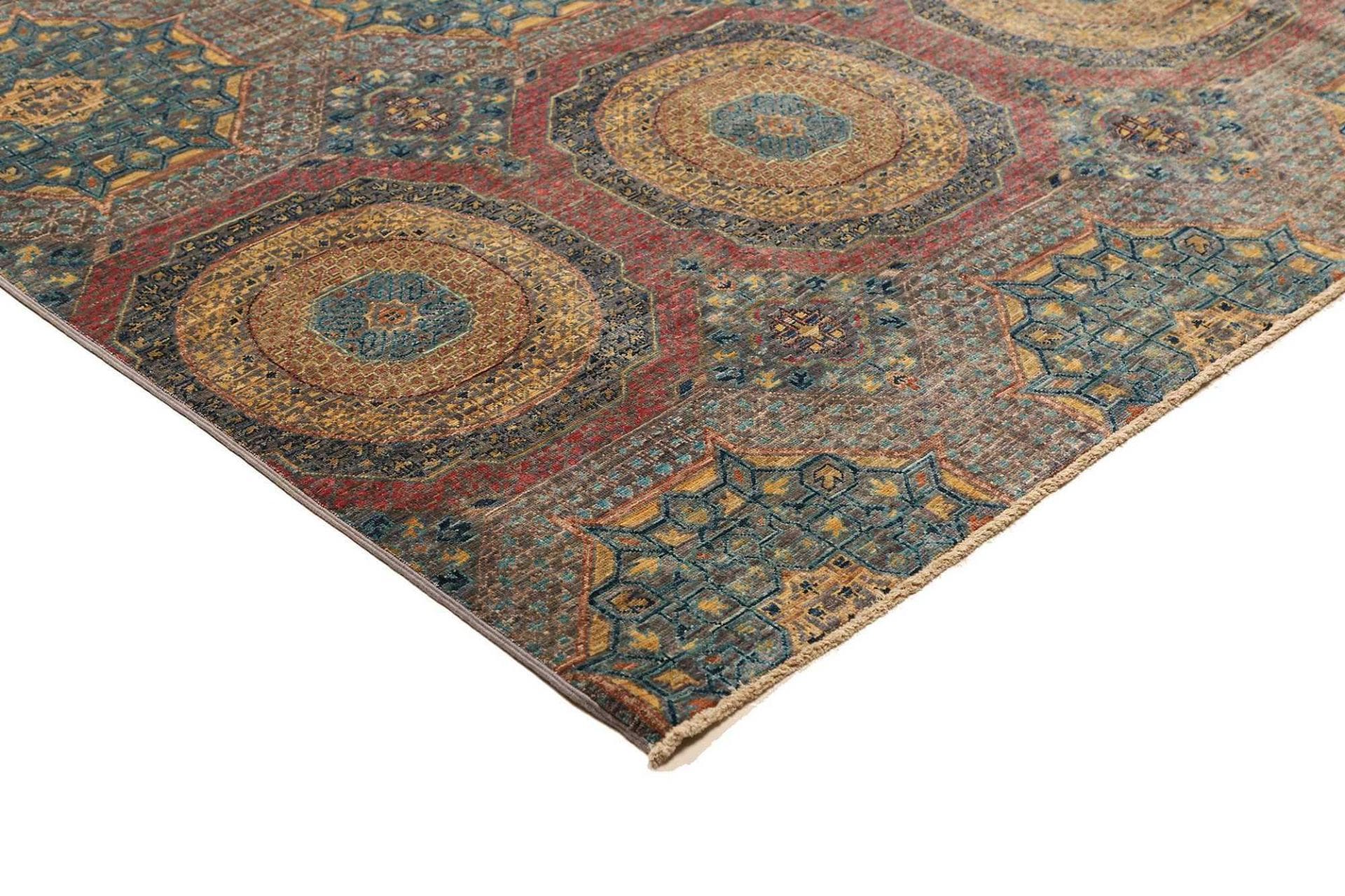 Mamluk Orientteppich 249 × 303 cm aus Wolle, handgeknüpft