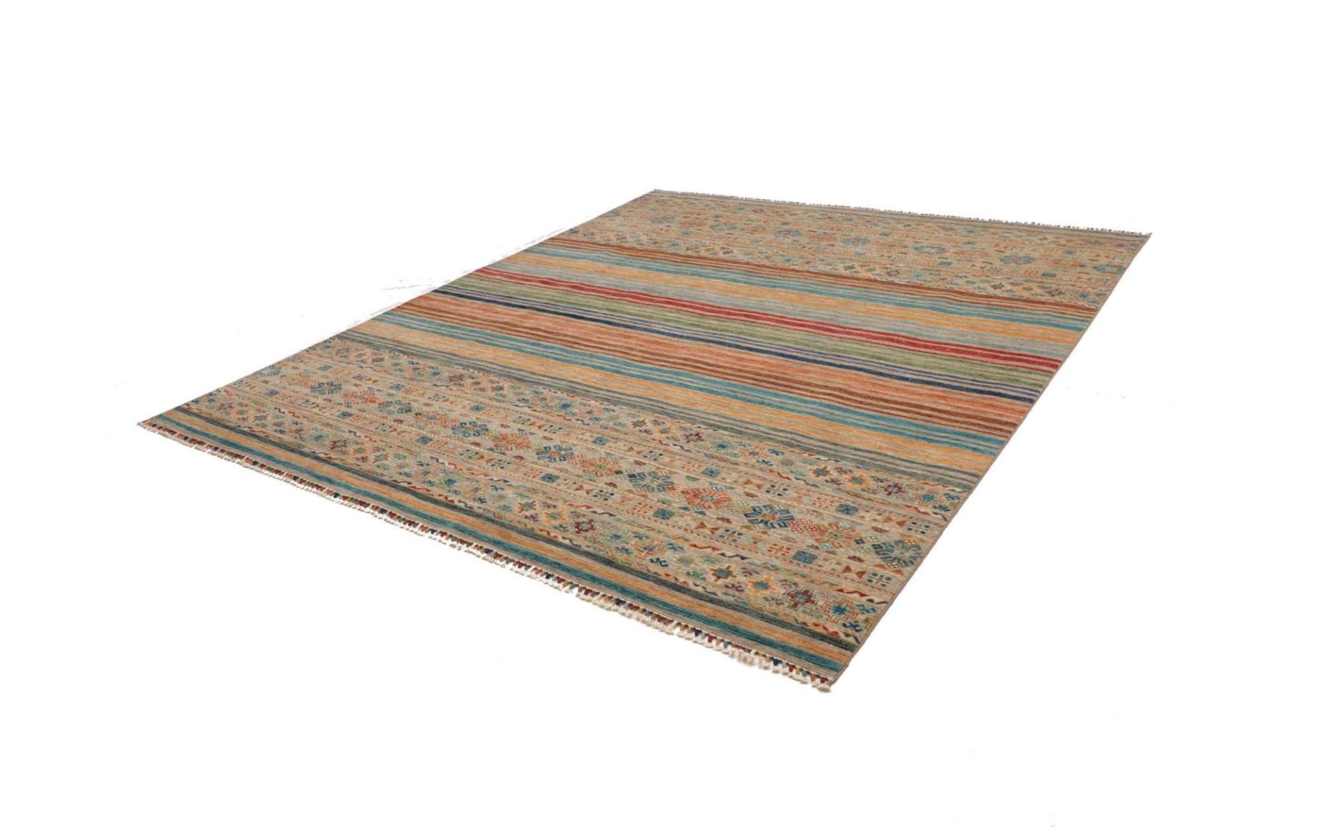 Handgeknüpfter Samarkand Orientteppich, 252 × 315 cm, Wolle