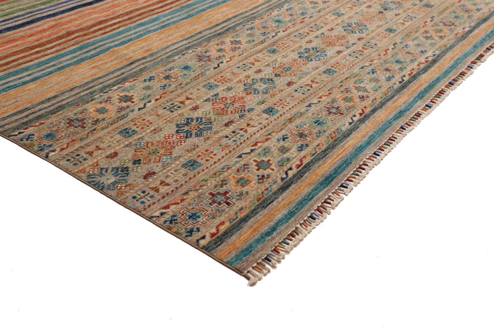 Handgeknüpfter Samarkand Orientteppich, 252 × 315 cm, Wolle