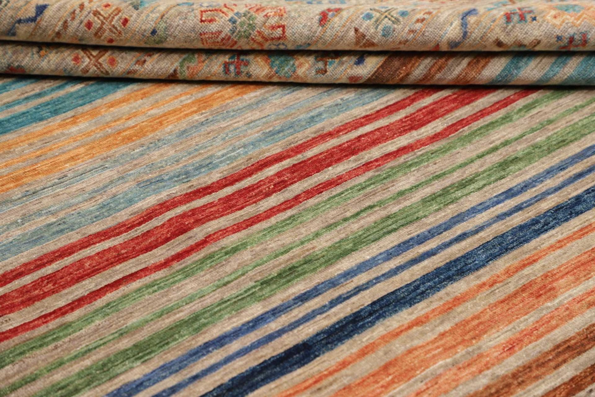 Handgeknüpfter Samarkand Orientteppich, 252 × 315 cm, Wolle