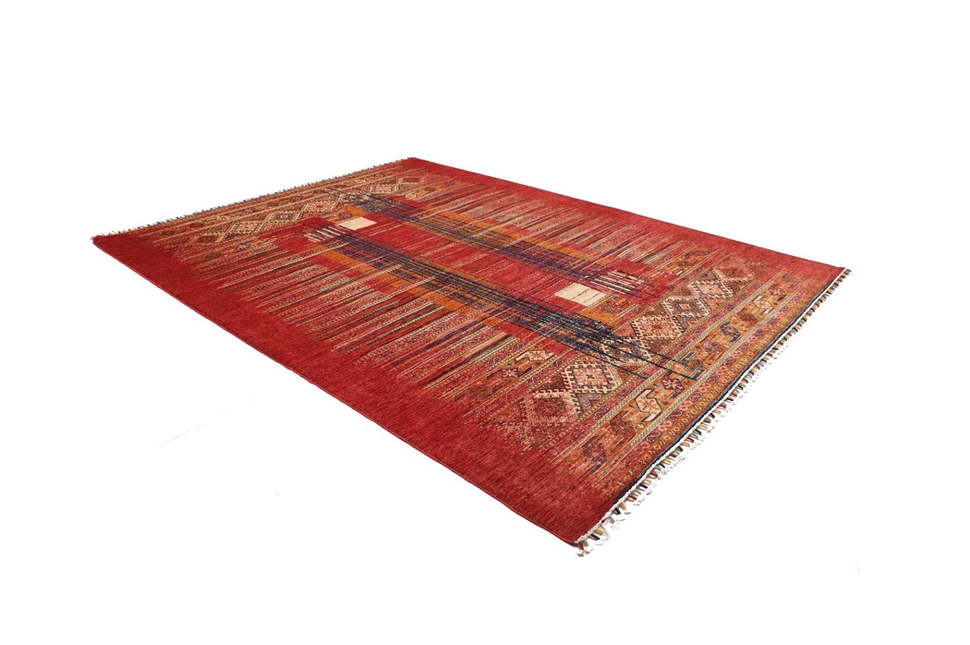 Handgewebter Gabbeh Orientteppich 243 × 306 cm