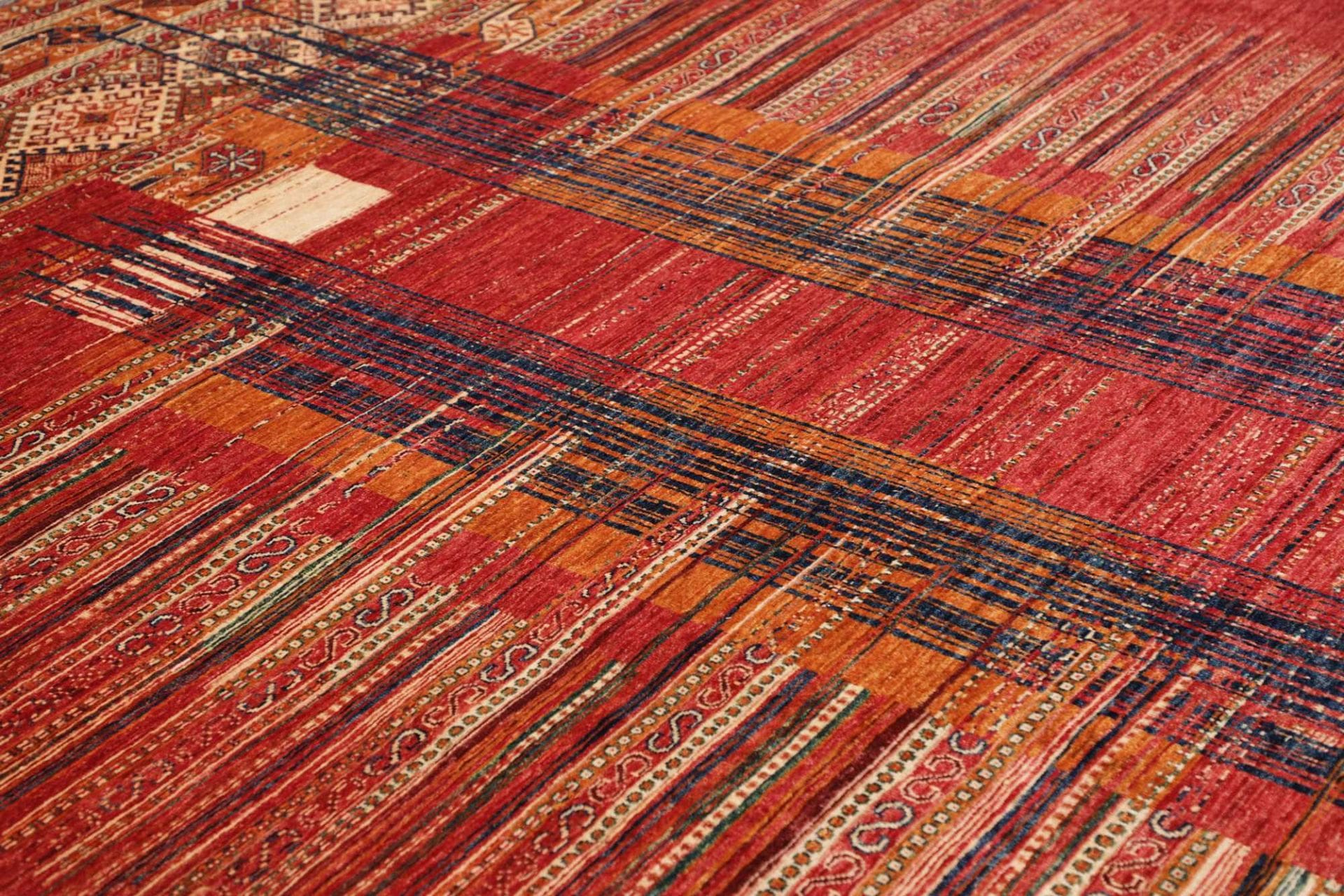 Handgewebter Gabbeh Orientteppich 243 × 306 cm