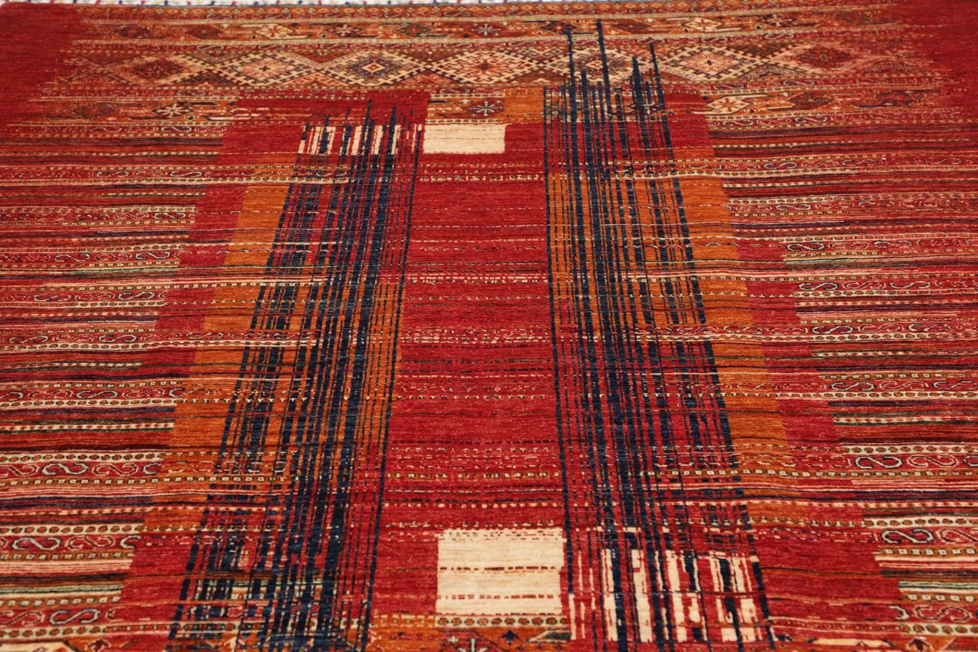 Handgewebter Gabbeh Orientteppich 243 × 306 cm
