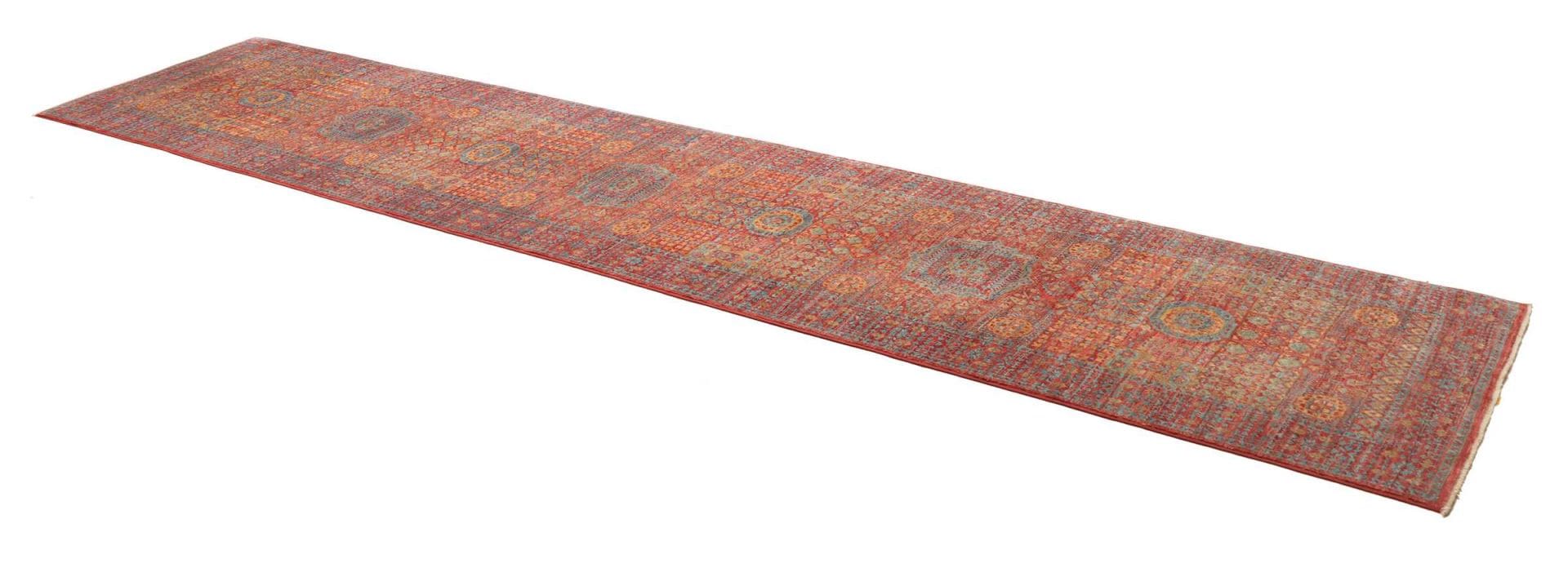 Mamluk Orientteppich aus Pakistan, 85 × 391 cm