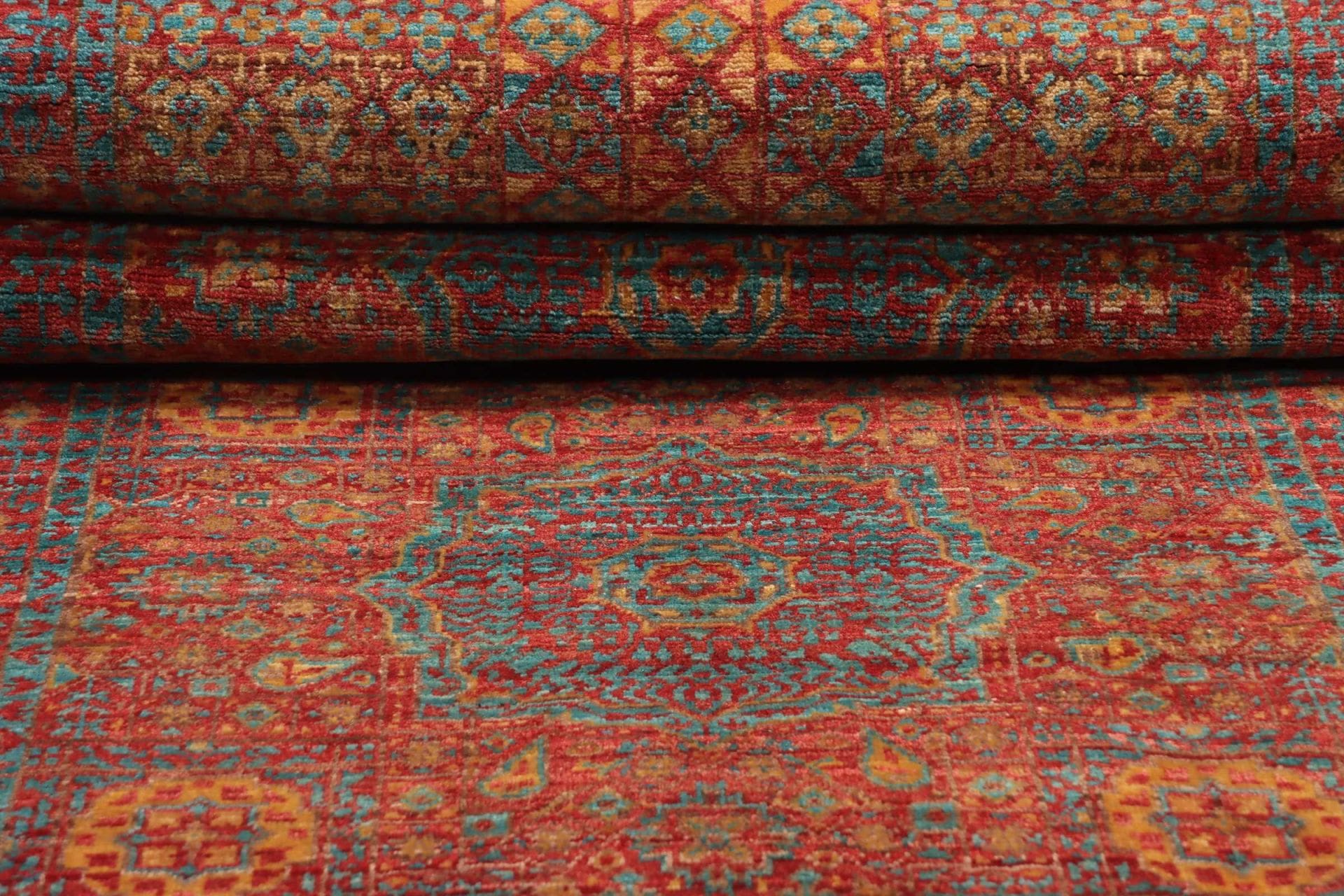 Mamluk Orientteppich aus Pakistan, 85 × 391 cm