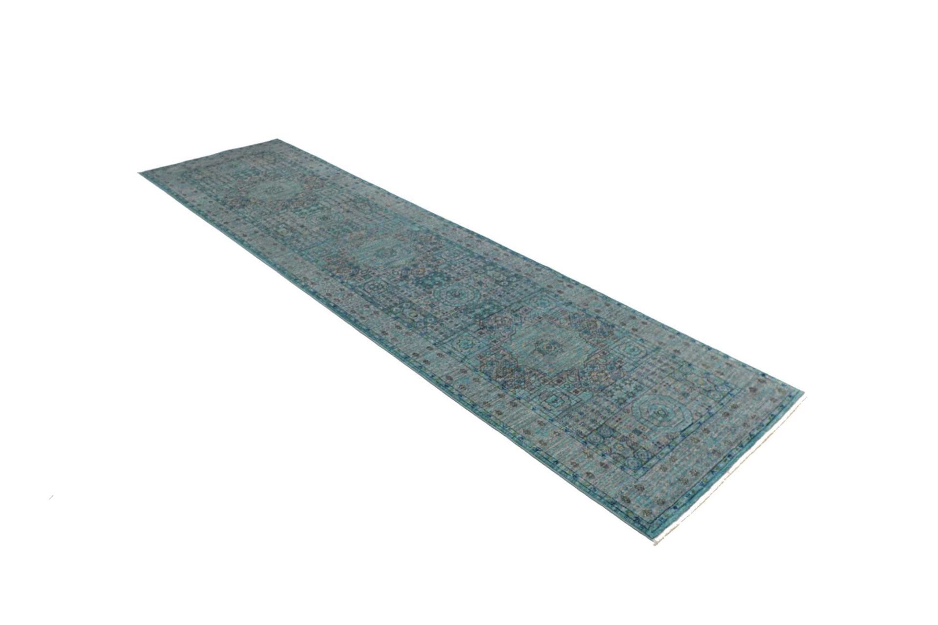 Handgeknüpfter Mamluk Orientteppich 83 × 293 cm