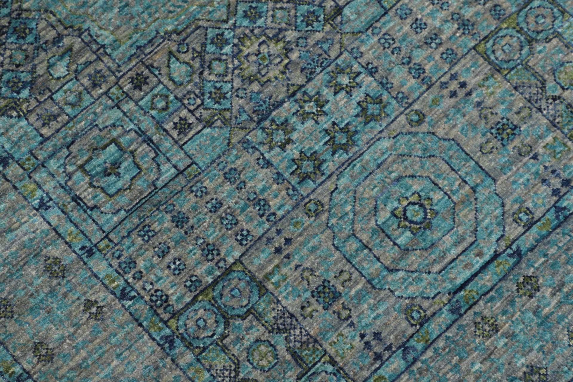Handgeknüpfter Mamluk Orientteppich 83 × 293 cm