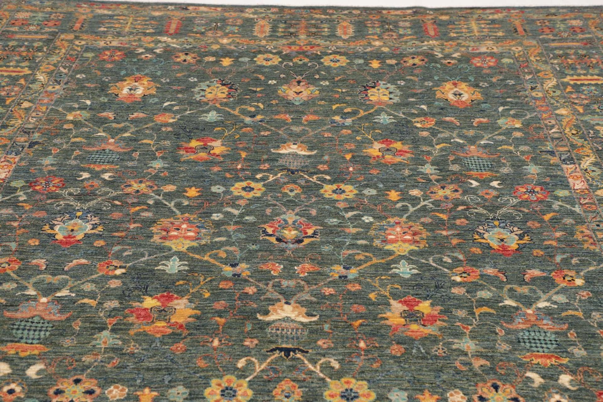 Handgeknüpfter Ziegler Orientteppich, 243 × 307 cm, Wolle