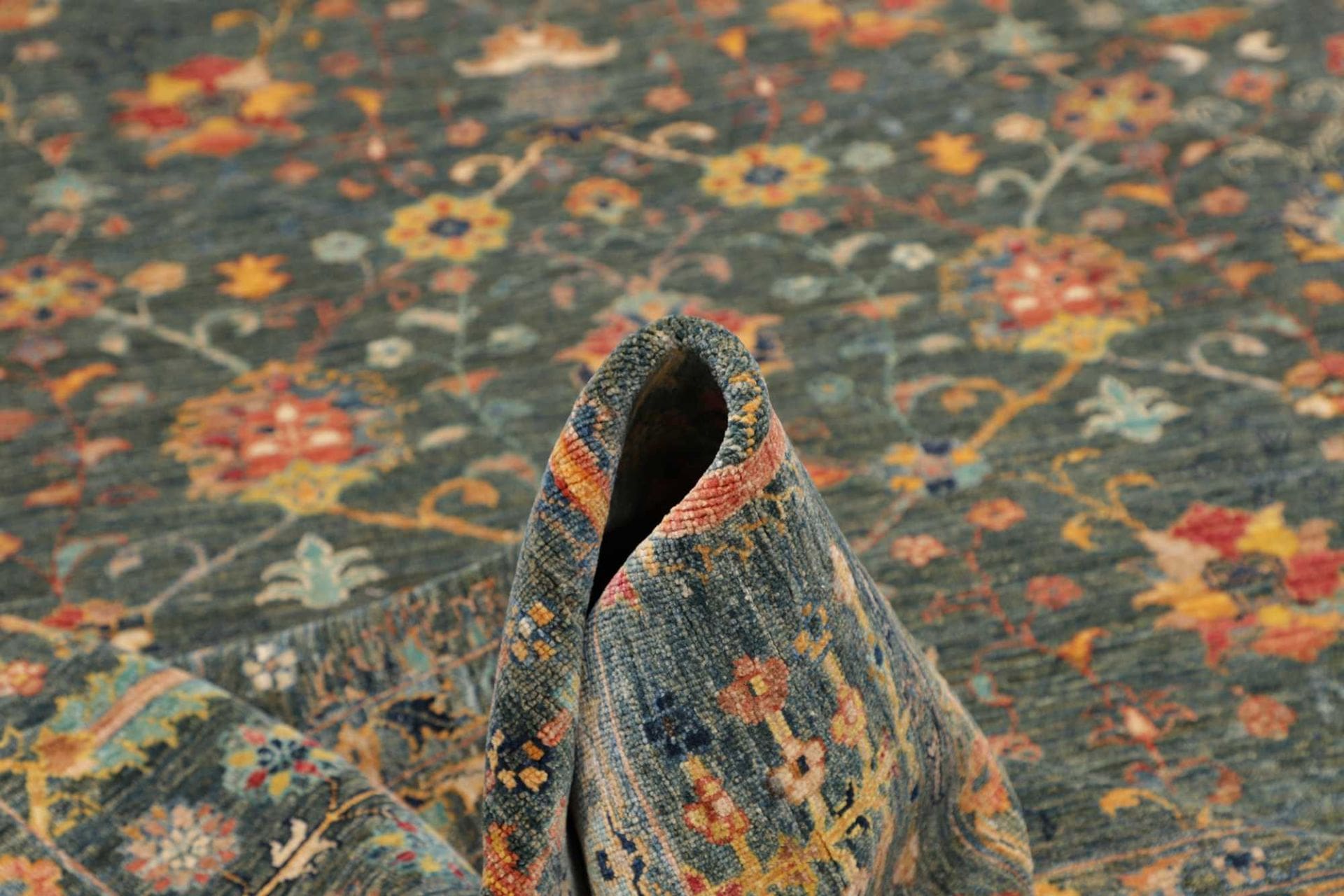 Handgeknüpfter Ziegler Orientteppich, 243 × 307 cm, Wolle