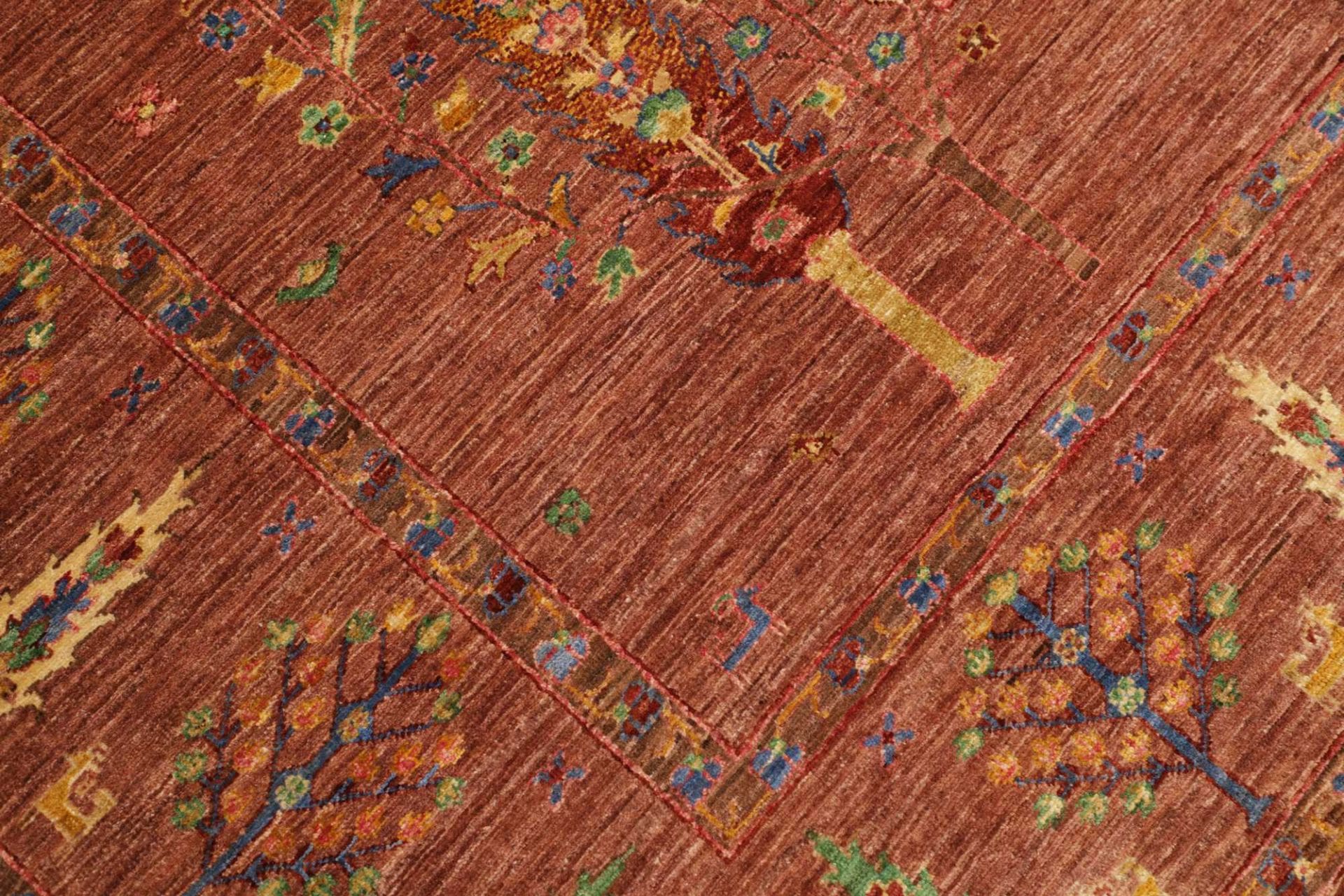 orientteppich-samarkand-250-x-295cm-handgeknupft-aus-schurwolle-5 Samarkand Orientteppich 250 × 295 cm aus Wolle, handgeknüpft
