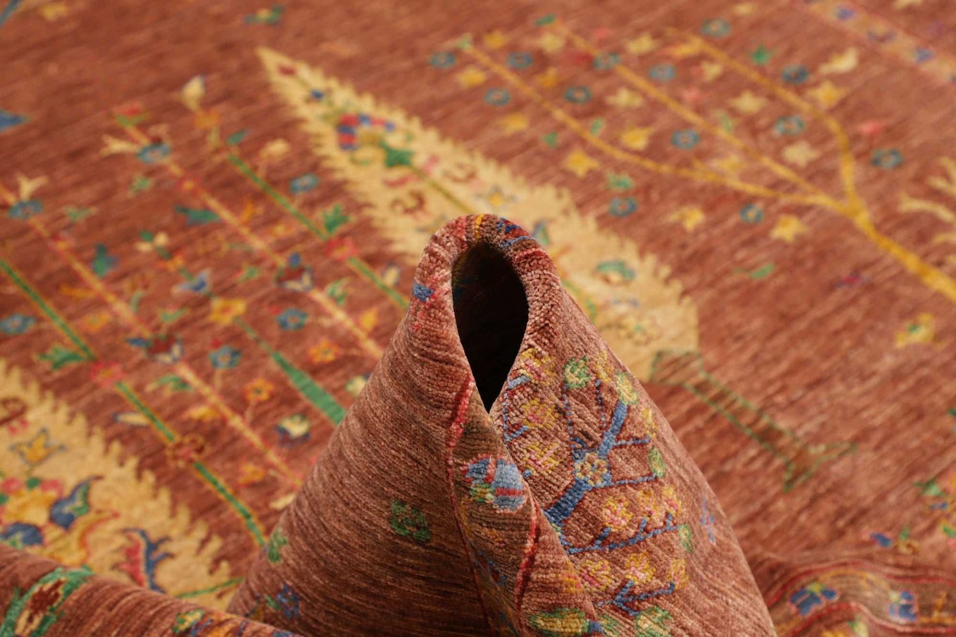 orientteppich-samarkand-250-x-295cm-handgeknupft-aus-schurwolle-8 Samarkand Orientteppich 250 × 295 cm aus Wolle, handgeknüpft