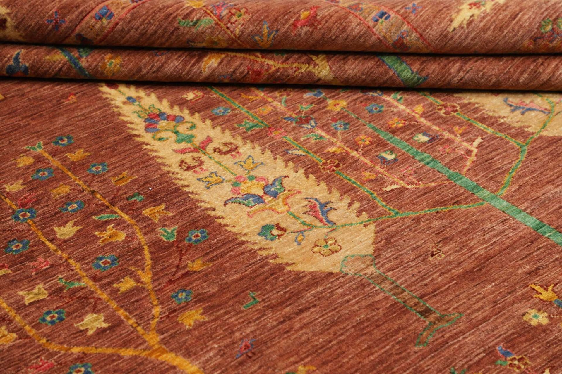 orientteppich-samarkand-250-x-295cm-handgeknupft-aus-schurwolle-9 Samarkand Orientteppich 250 × 295 cm aus Wolle, handgeknüpft