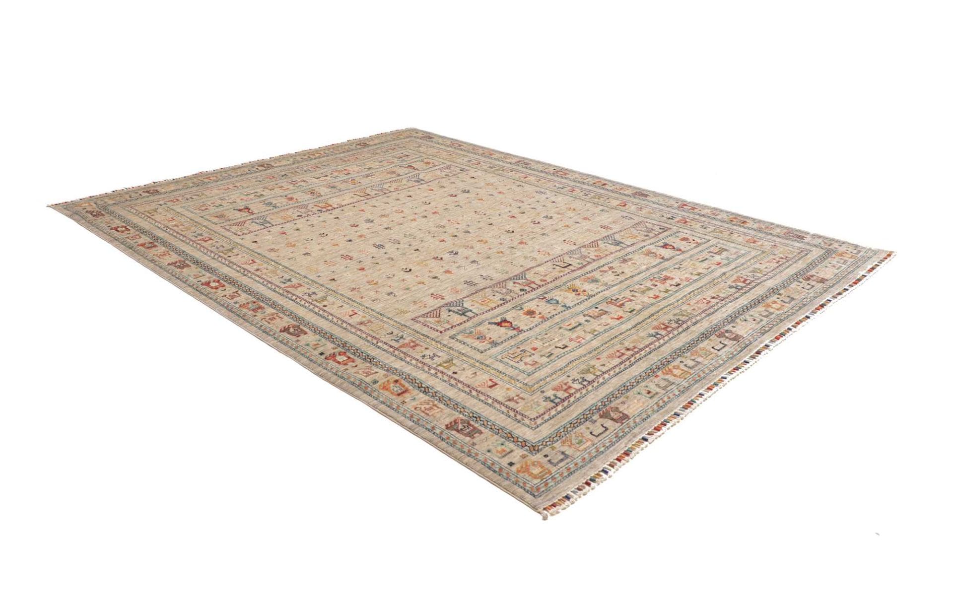 Samarkand Orientteppich 249 × 303 cm aus Wolle, handgeknüpft
