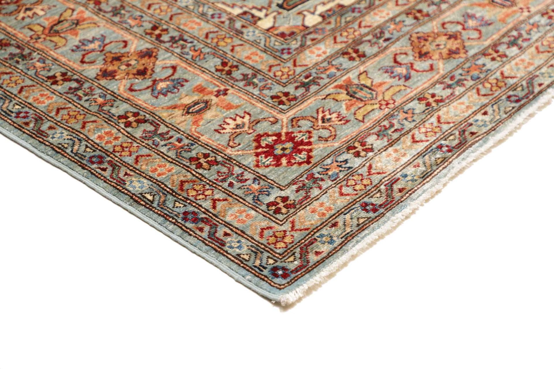 Handgeknüpfter Kazak Orientteppich, 251 × 296 cm, Wolle