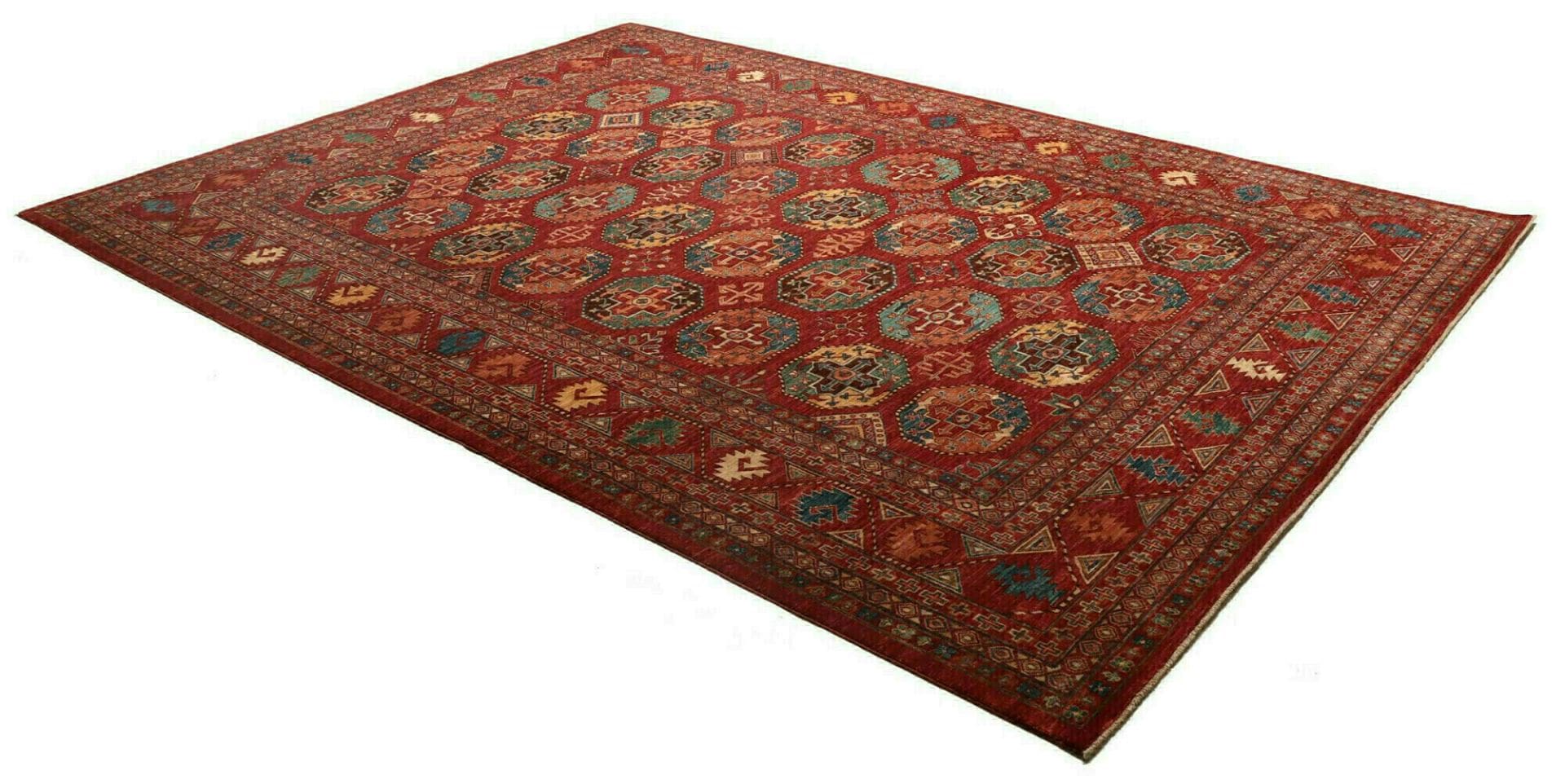 Handgeknüpfter Ziegler Orientteppich, 268 × 363 cm, Wolle
