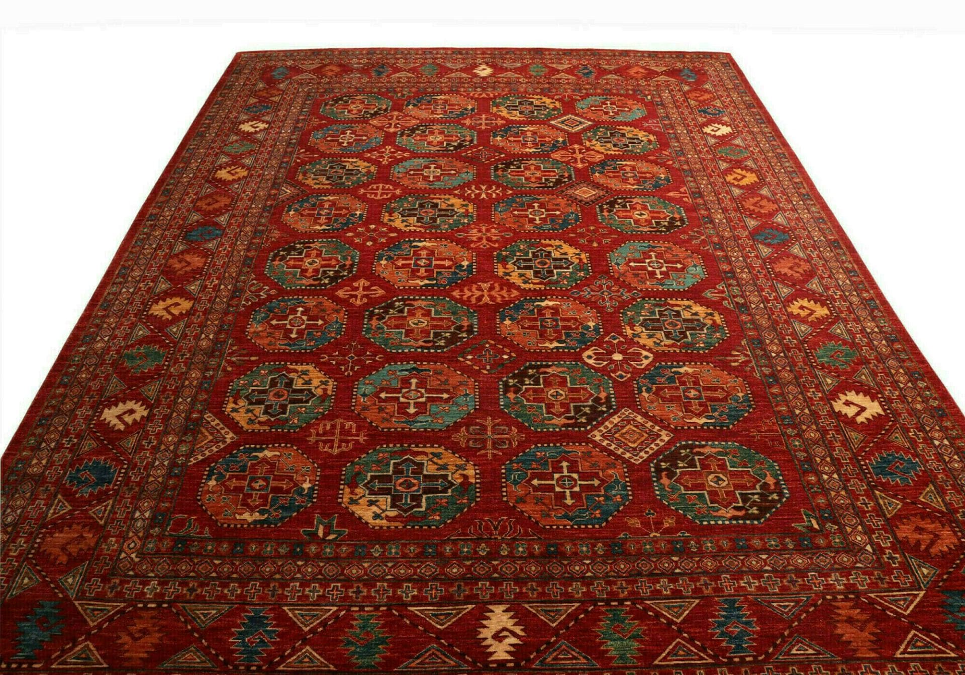Handgeknüpfter Ziegler Orientteppich, 268 × 363 cm, Wolle