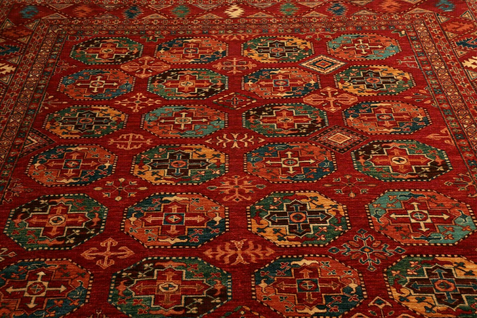 Handgeknüpfter Ziegler Orientteppich, 268 × 363 cm, Wolle