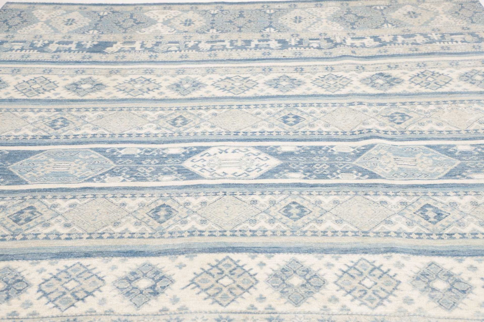 samarkand-orientteppich-241-x-310cm-handgeknupft-schurwolle-7 Handgeknüpfter Samarkand Orientteppich 241 × 310 cm