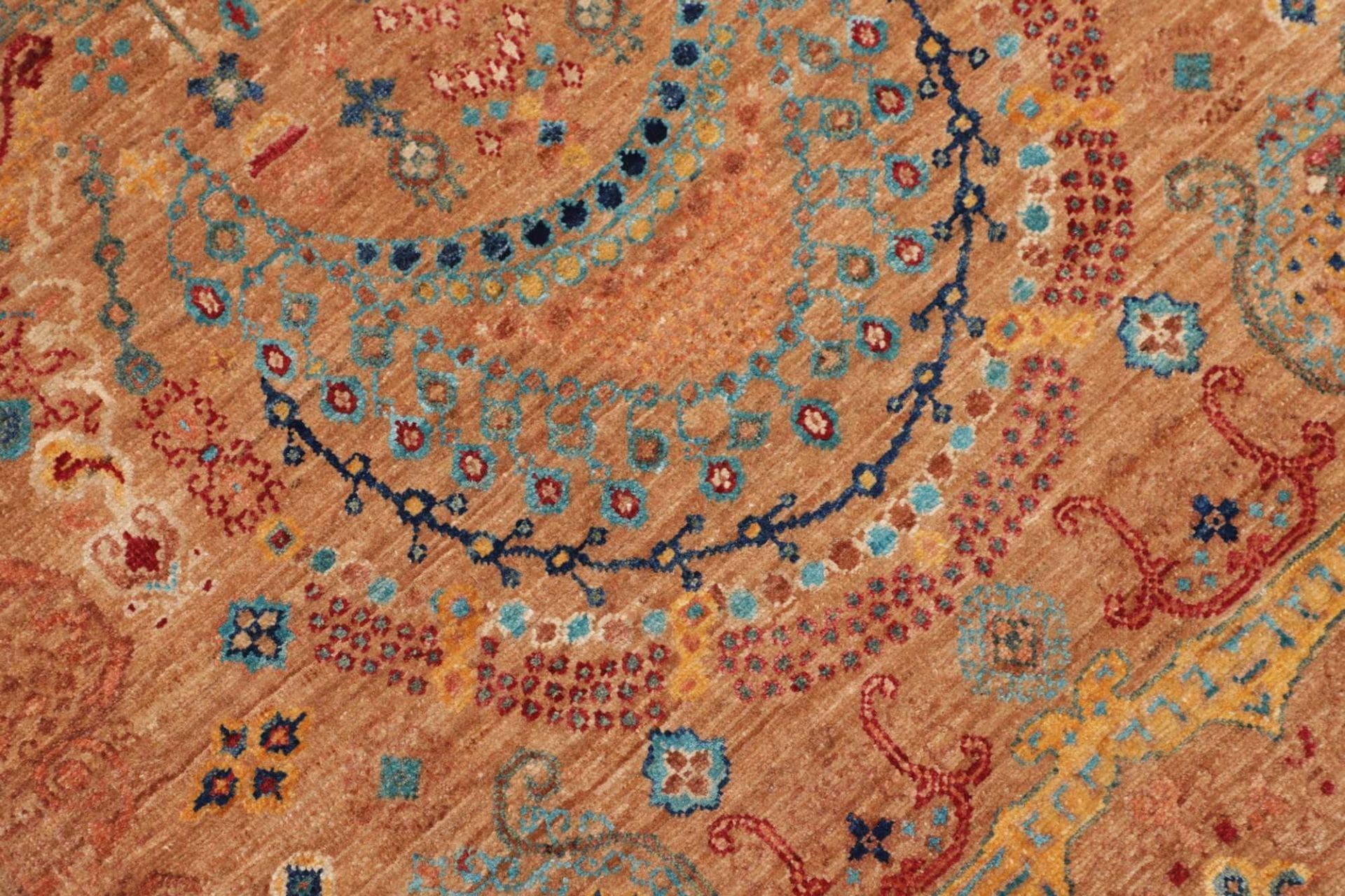 Handgeknüpfter Samarkand Orientteppich, 82 × 305 cm, Wolle