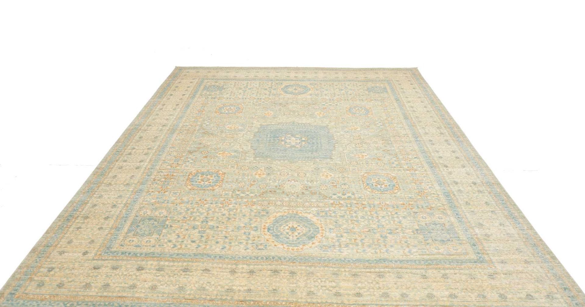 mamluk-orientteppich-248-x-298-cm-handgeknupft-aus-schurwolle-3 Mamluk Orientteppich 248 × 298 cm aus Wolle, handgeknüpft