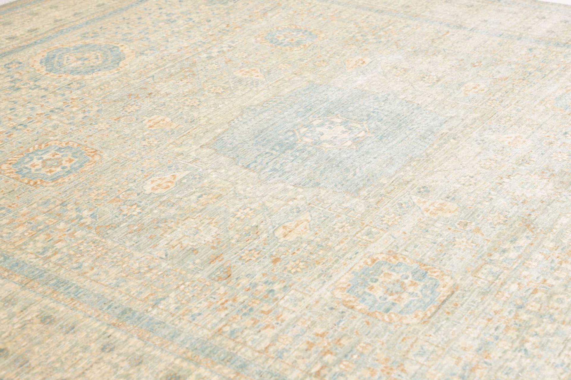 mamluk-orientteppich-248-x-298-cm-handgeknupft-aus-schurwolle-6 Mamluk Orientteppich 248 × 298 cm aus Wolle, handgeknüpft