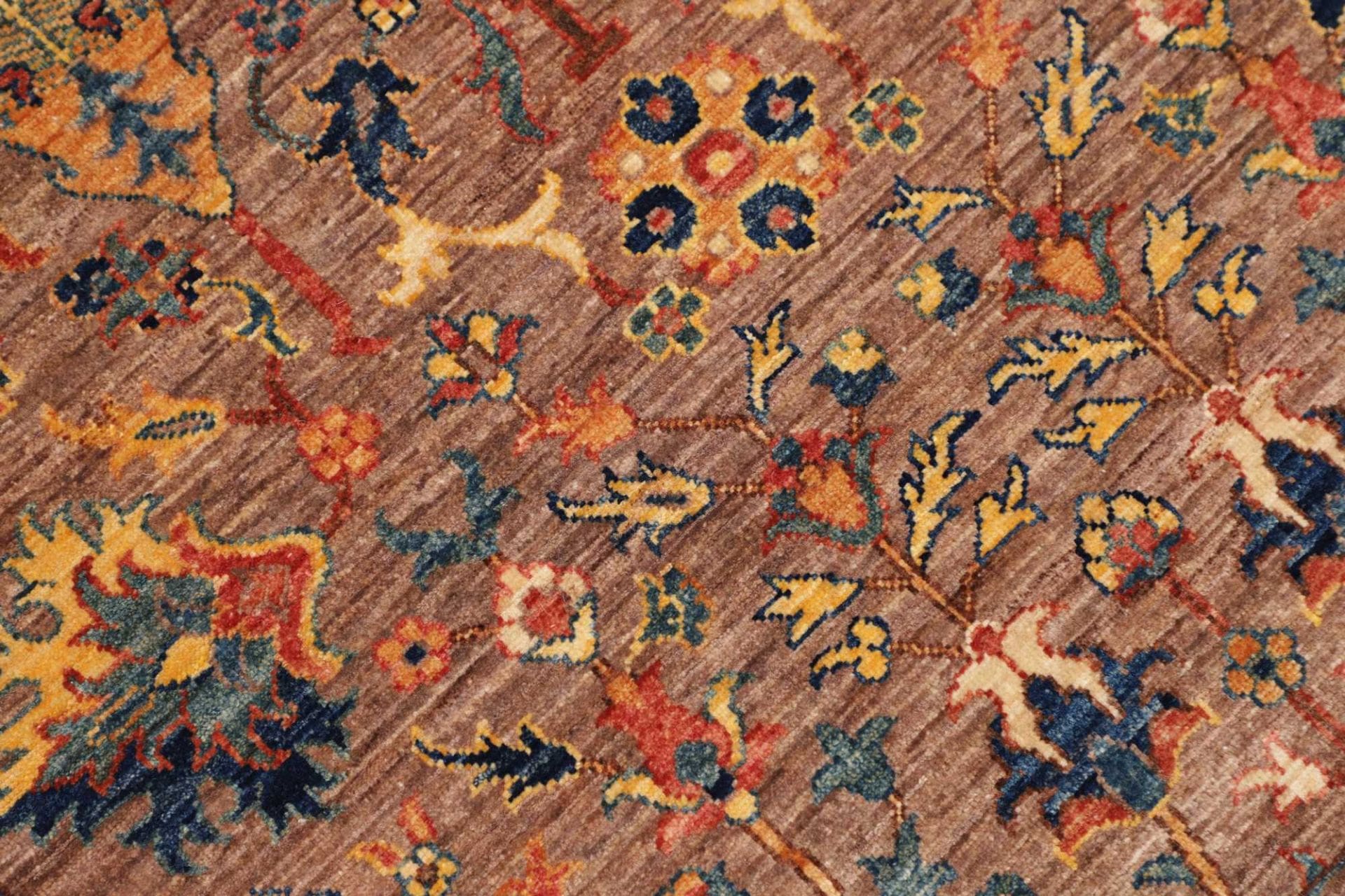 Handgeknüpfter Samarkand Orientteppich 82 × 301 cm