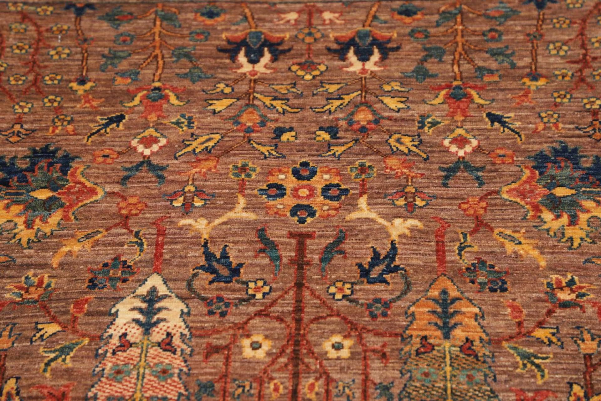Handgeknüpfter Samarkand Orientteppich 82 × 301 cm