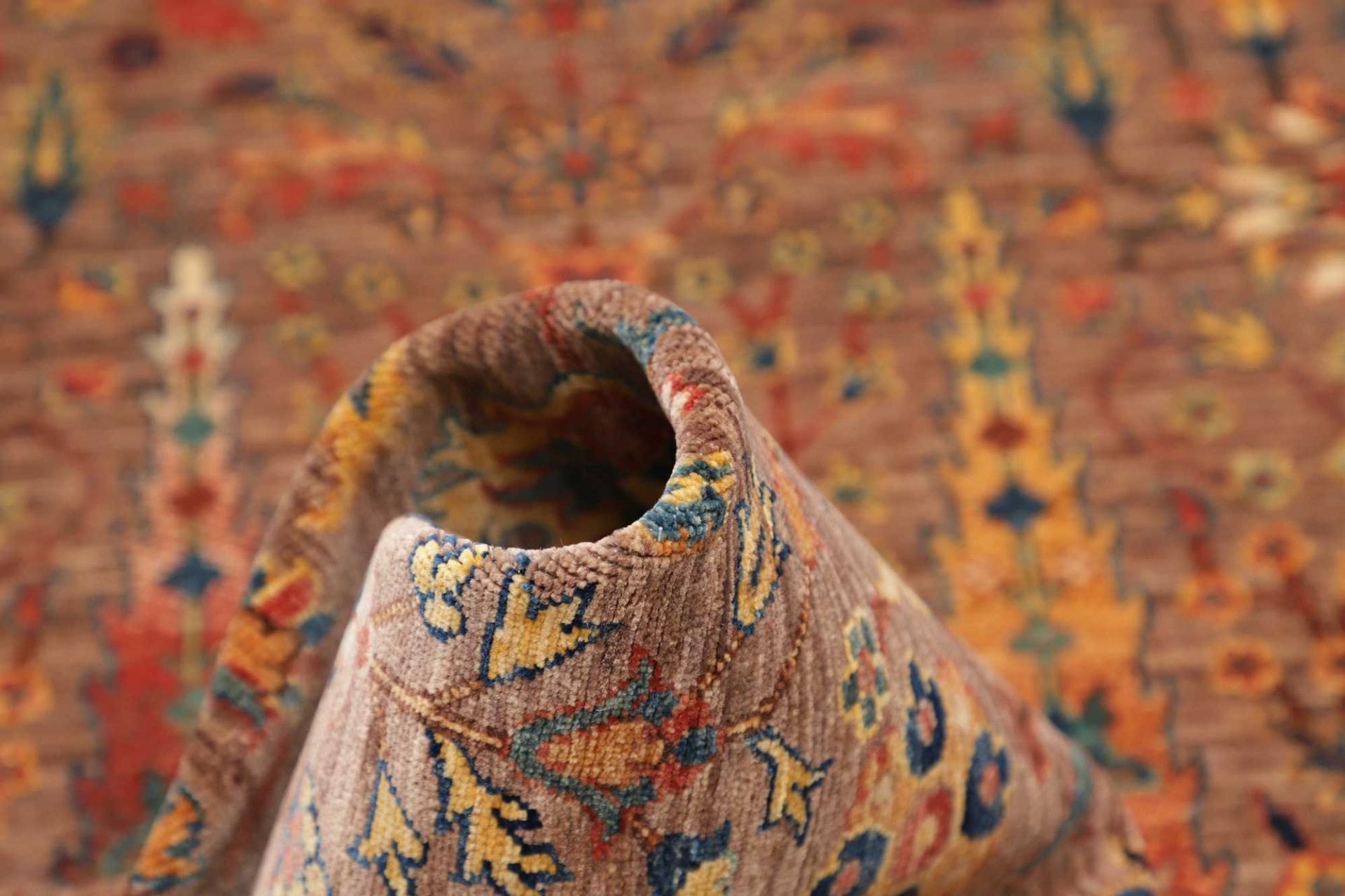Handgeknüpfter Samarkand Orientteppich 82 × 301 cm