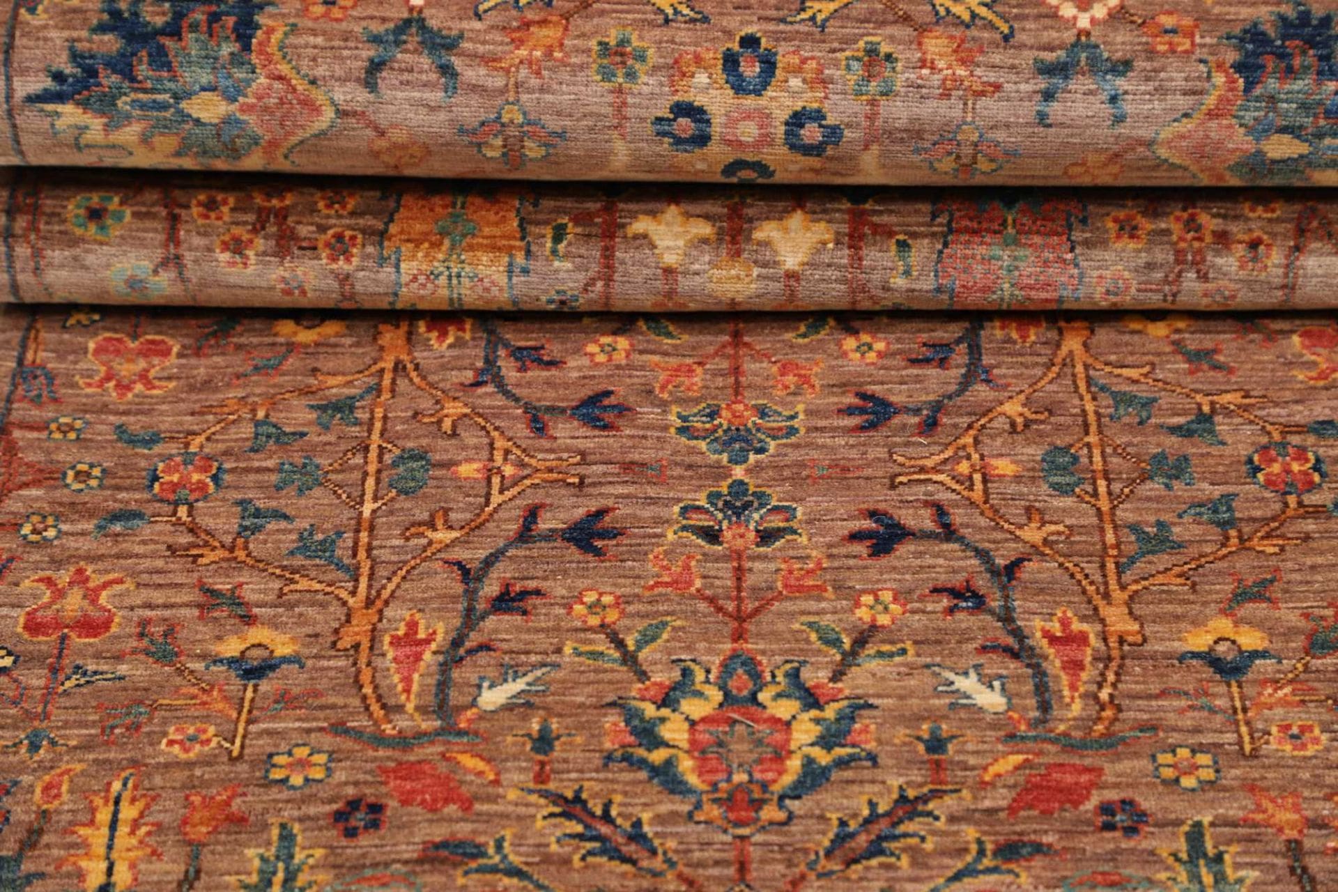 Handgeknüpfter Samarkand Orientteppich 82 × 301 cm
