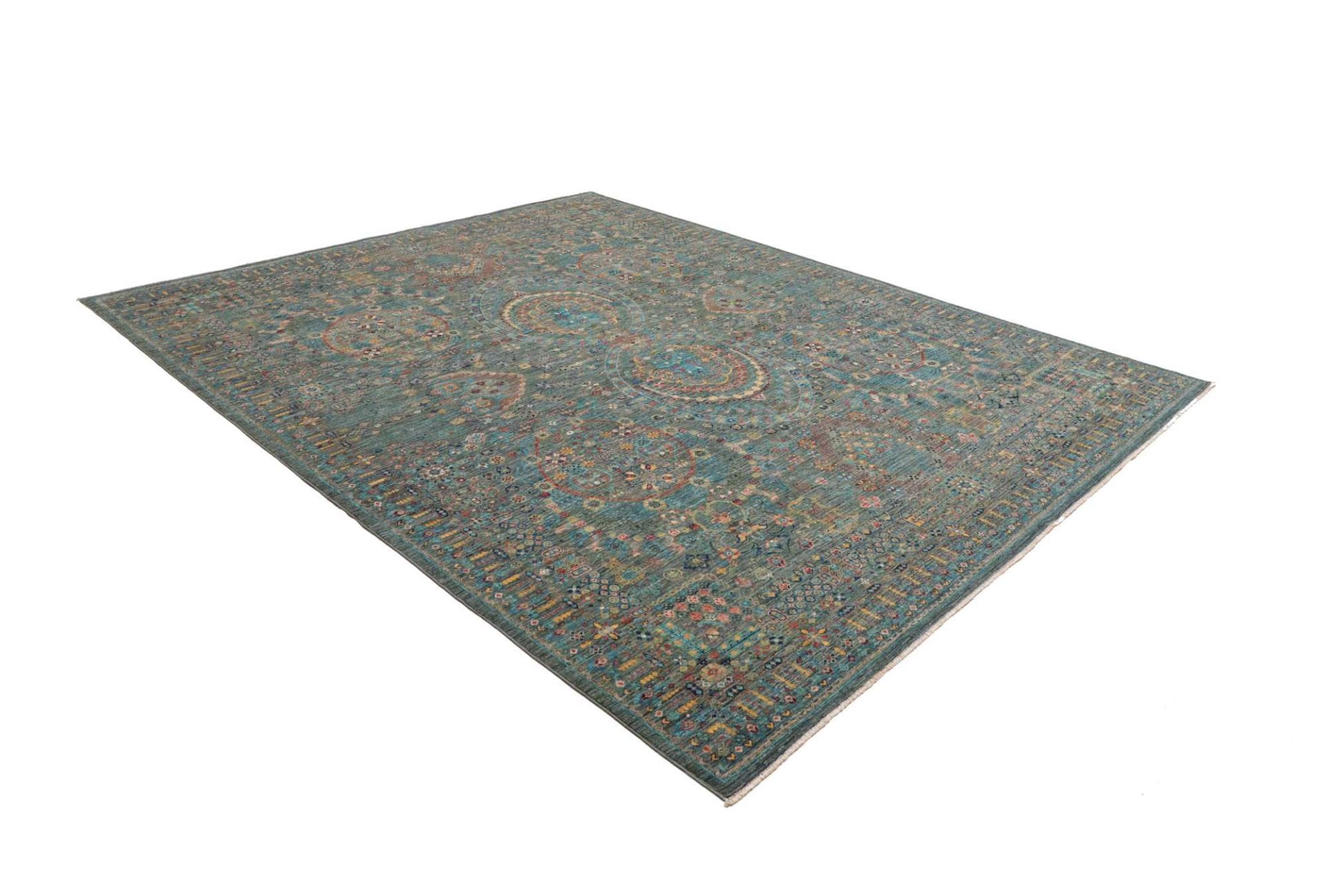 Samarkand Orientteppich 253 × 307 cm aus Wolle, handgeknüpft
