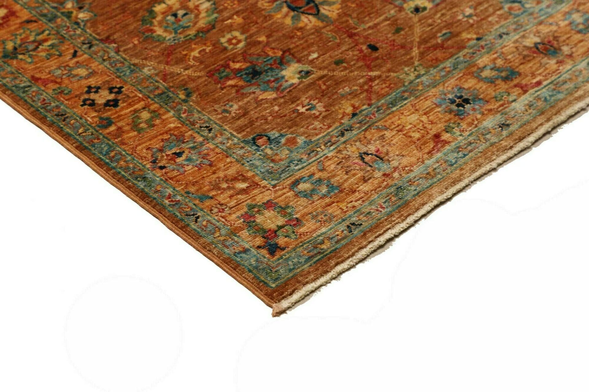 Handgeknüpfter Samarkand Orientteppich, 83 × 279 cm, Wolle