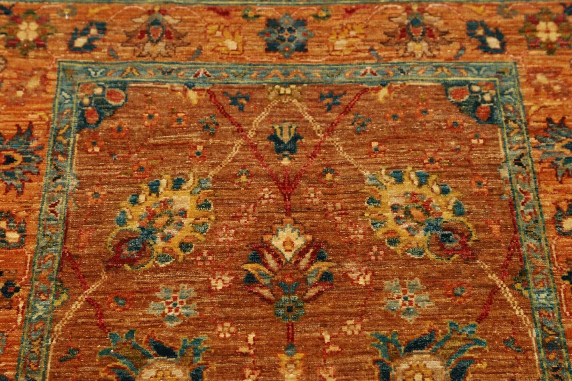 Handgeknüpfter Samarkand Orientteppich, 83 × 279 cm, Wolle