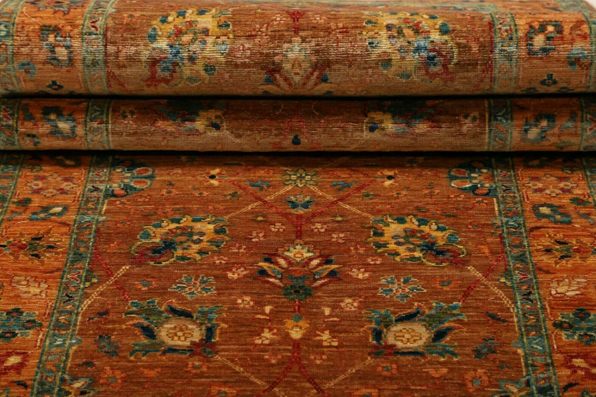 Handgeknüpfter Samarkand Orientteppich, 83 × 279 cm, Wolle